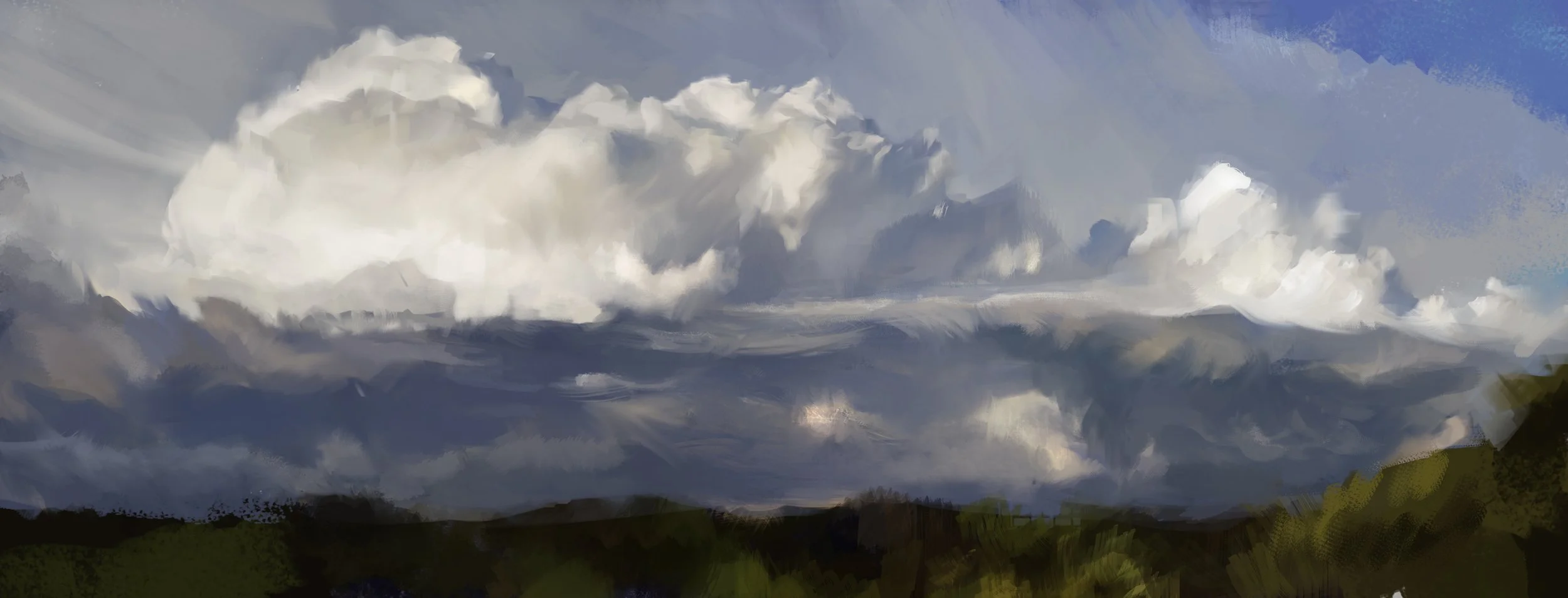 It was a painter in the beginning