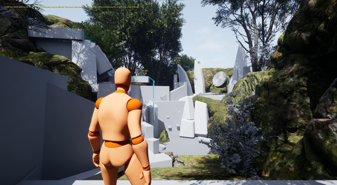 first assets going in