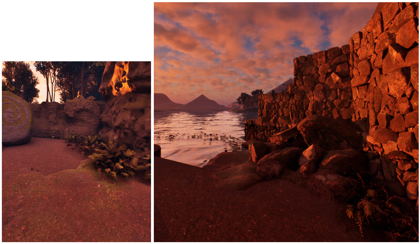 added rubble to indicate where the player can go