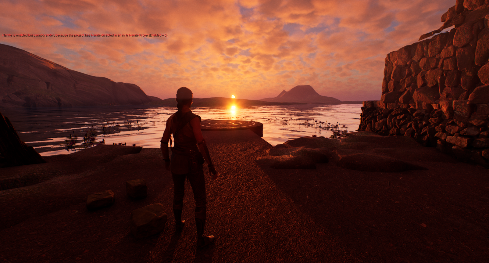 adjusted cloud, colour grading and assets to get closed to the mood i'm going for