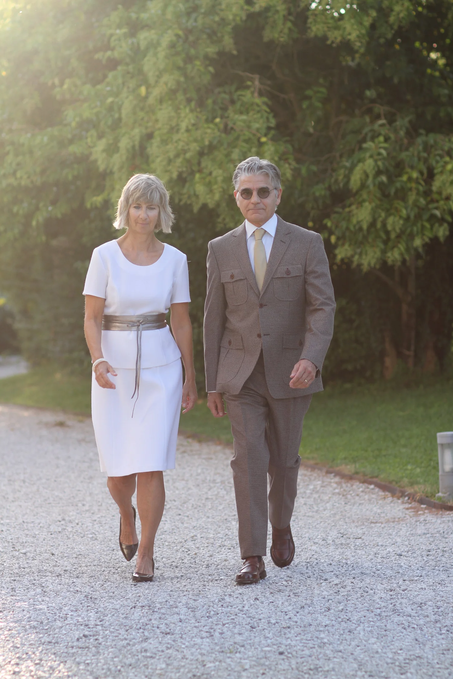Luxury hotel staff in bespoke Wooliweiss uniforms, made in Italy