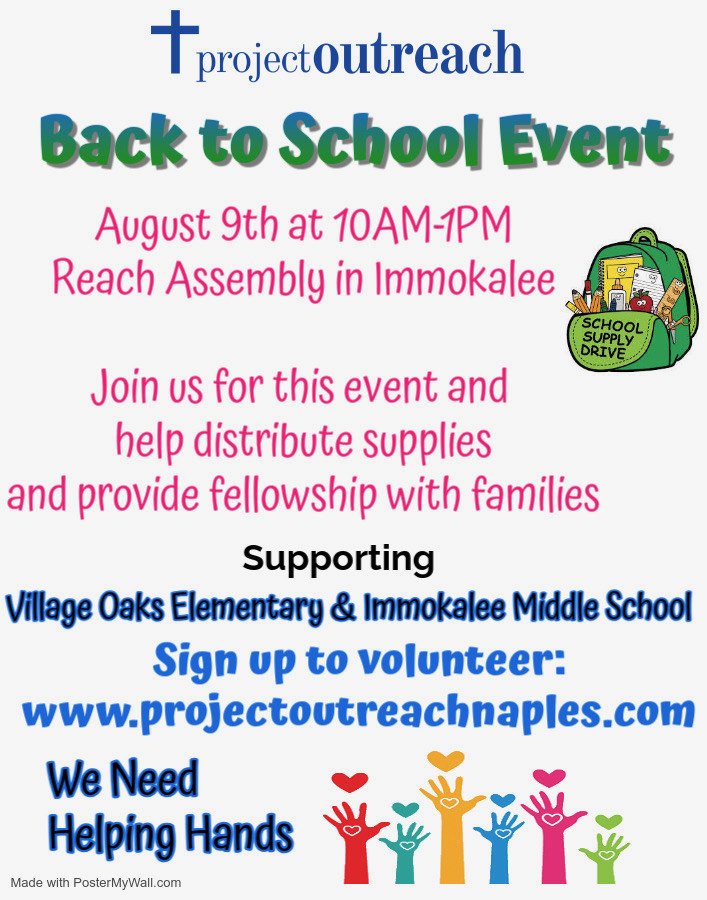 Serve - Back to School in Immokalee