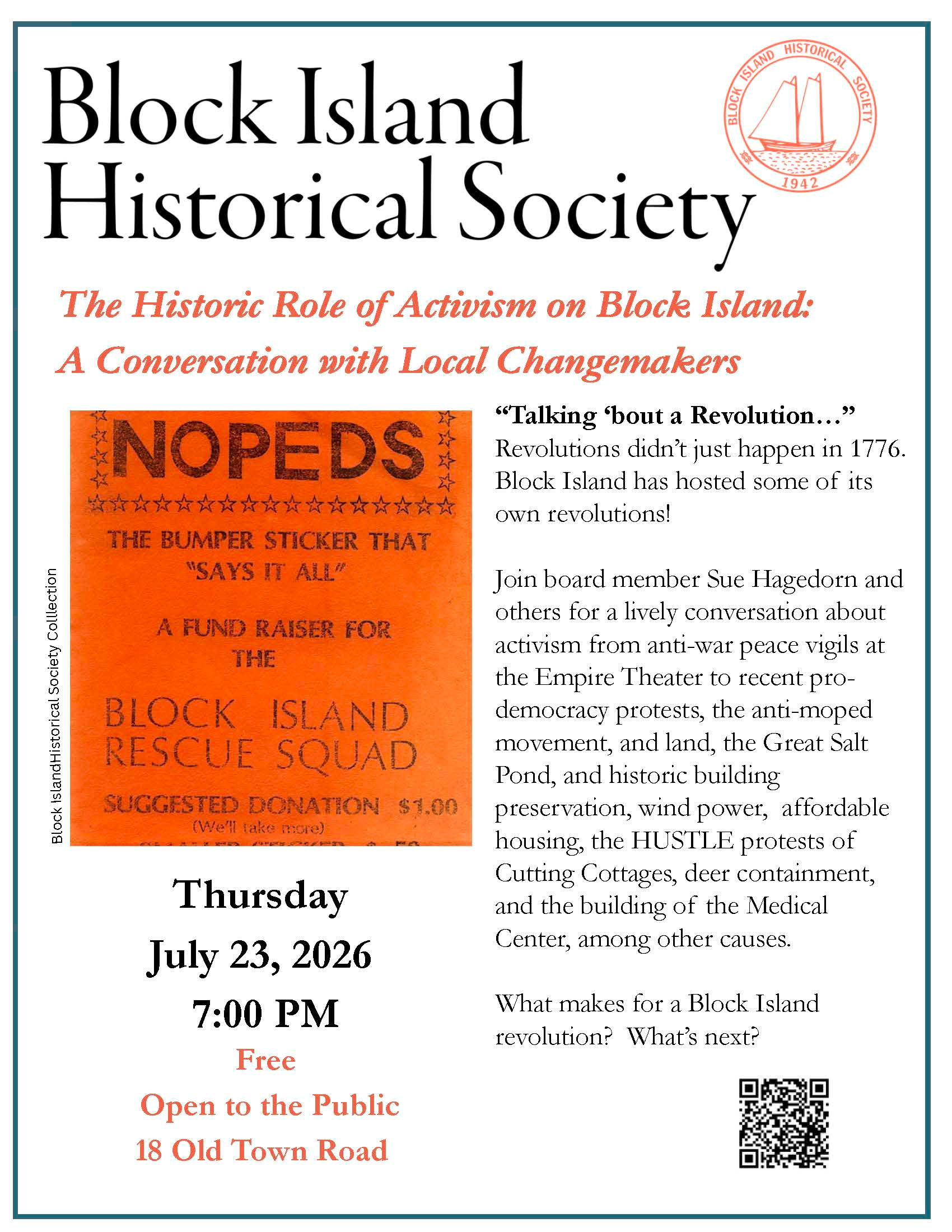 The Historic Role of Activism on Block Island: A Conversation with Local Changemakers