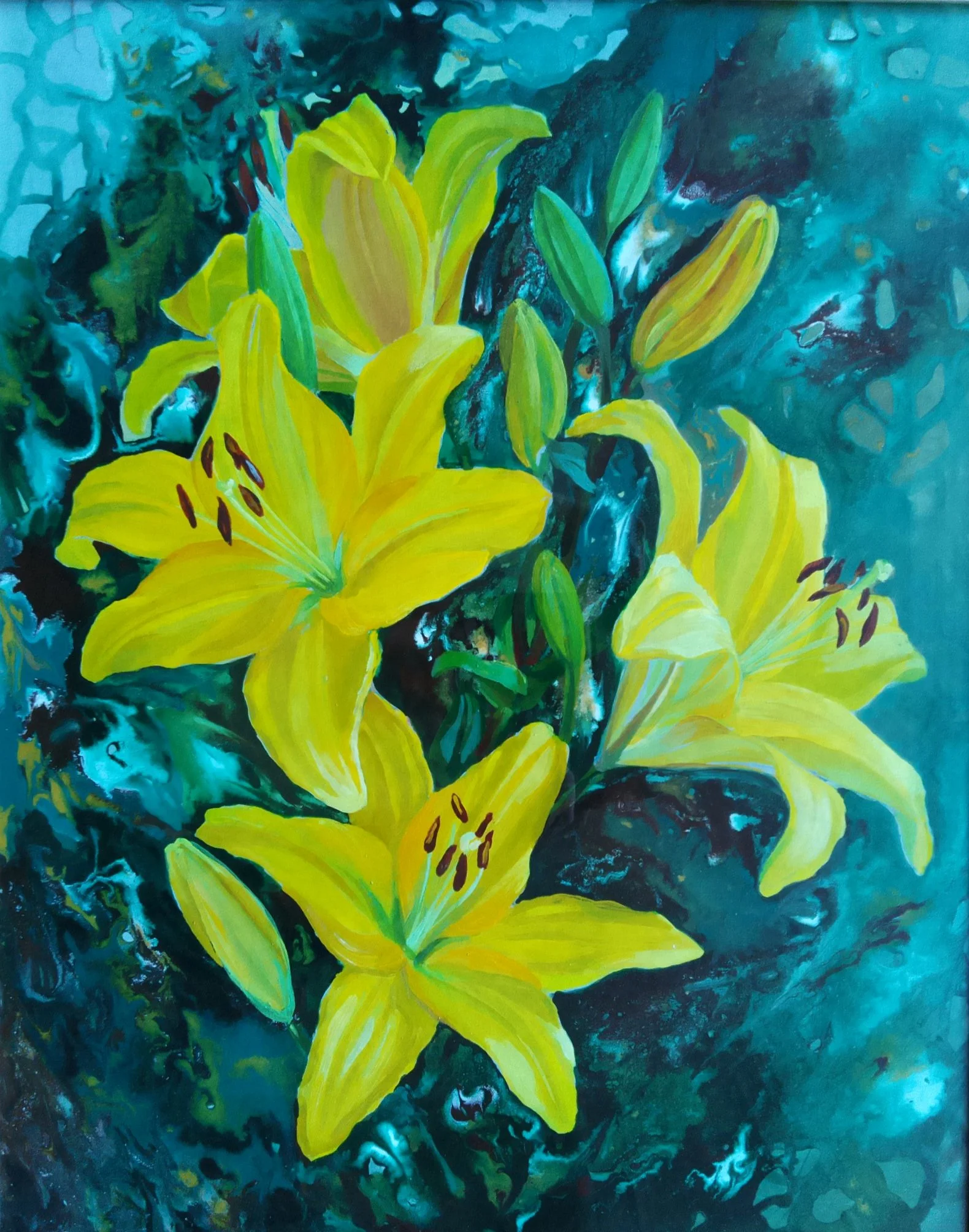 Yellow Lillies