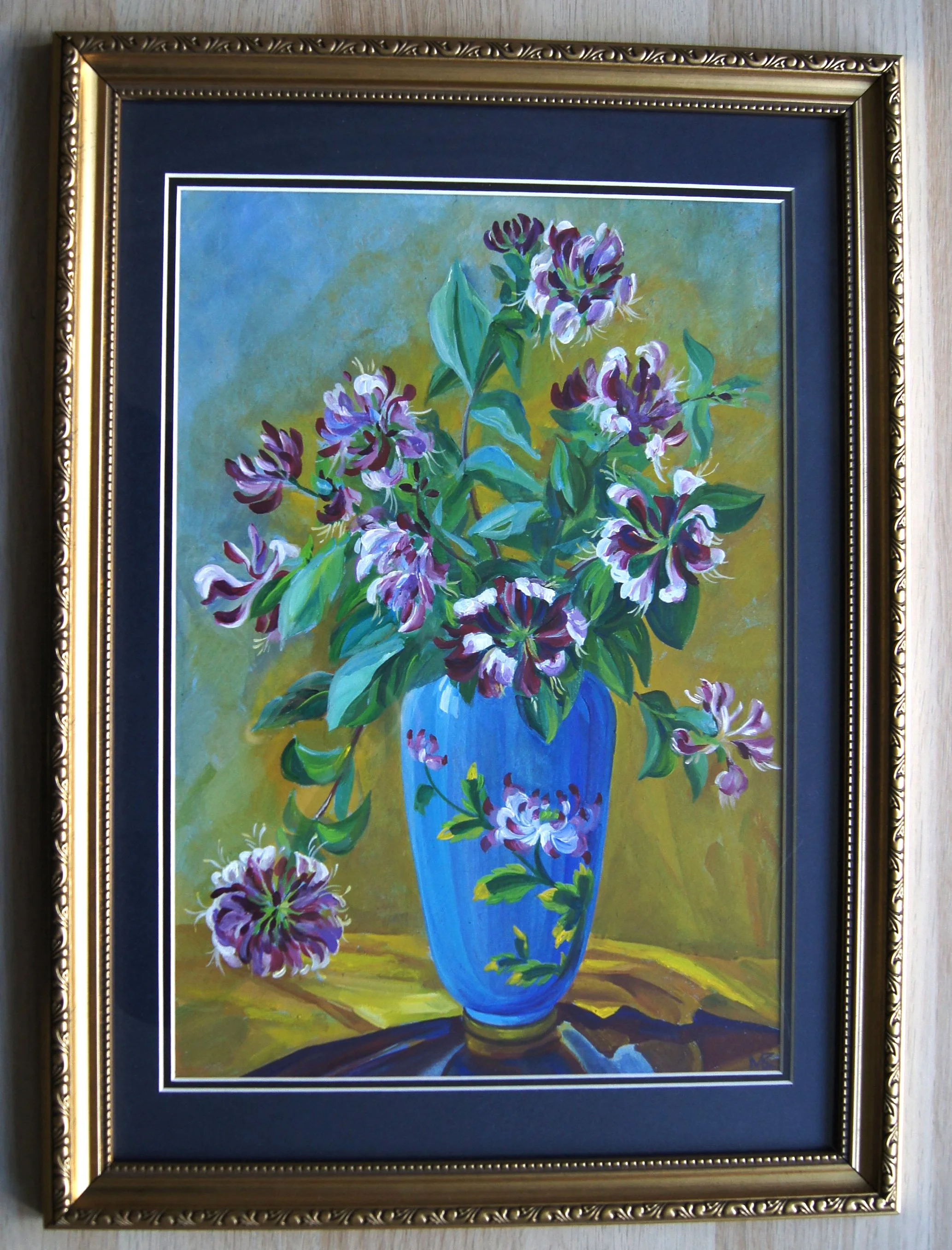 Honeysuckle, Golden Frame