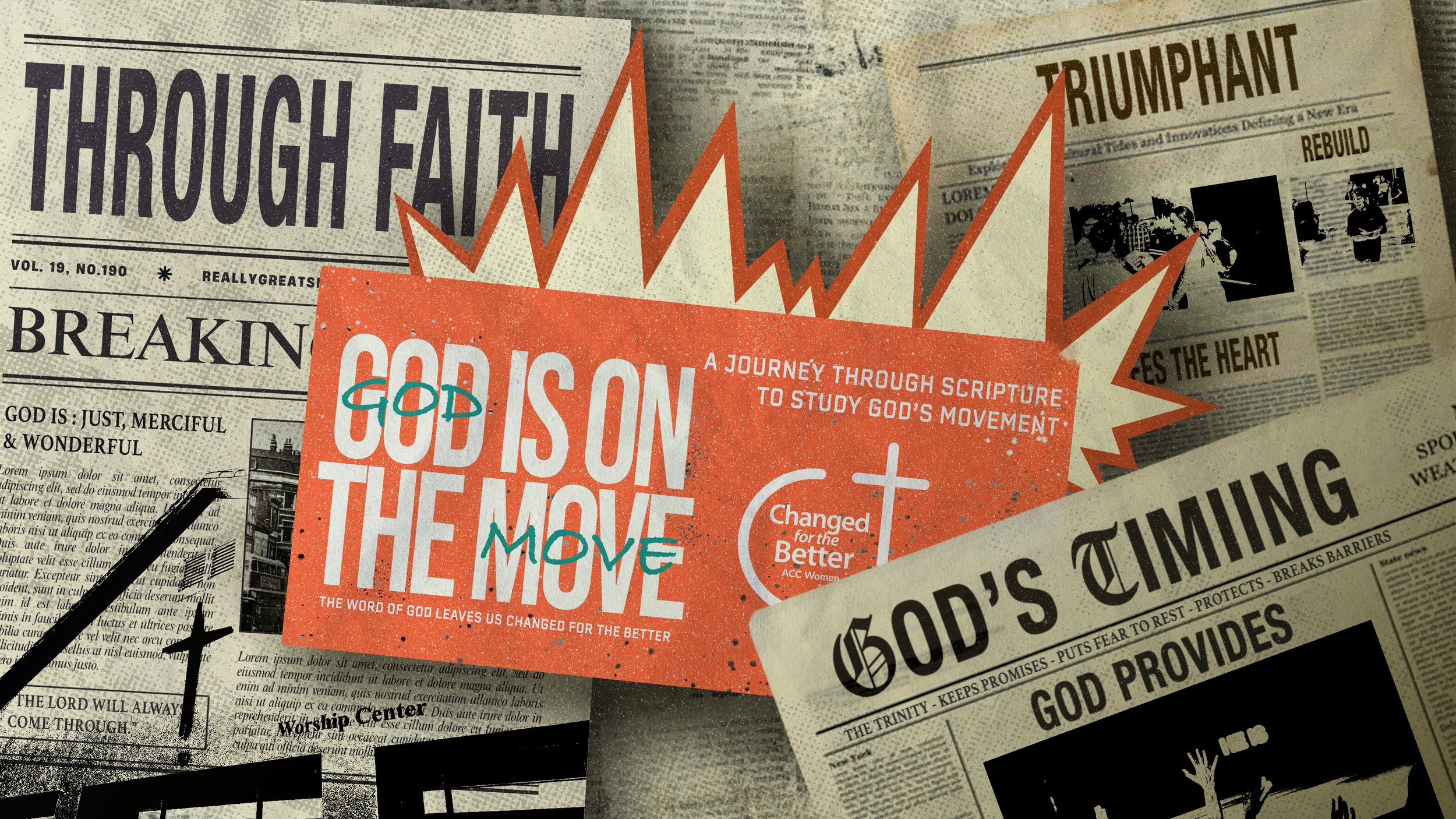 God Is On The Move