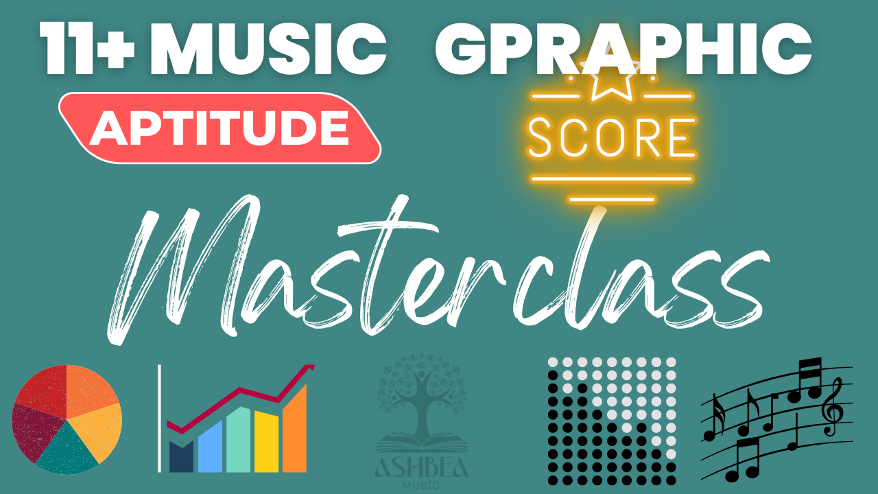 11+ Music Aptitude test Graphic scores, Ashmole, Camden school for Girls and ST Marylebone CE School