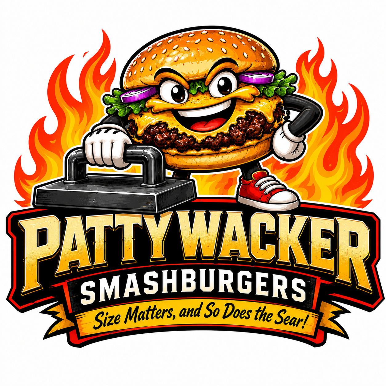 Patty Wacker food truck at a community event
