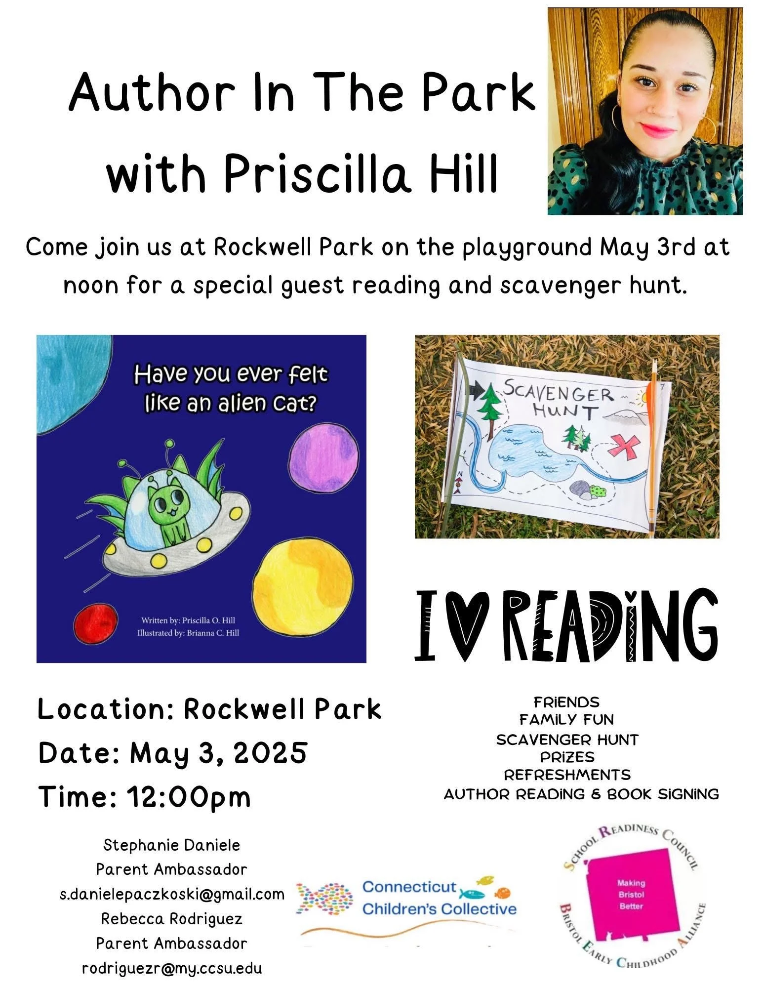 Author in the Park, 5/3/2025