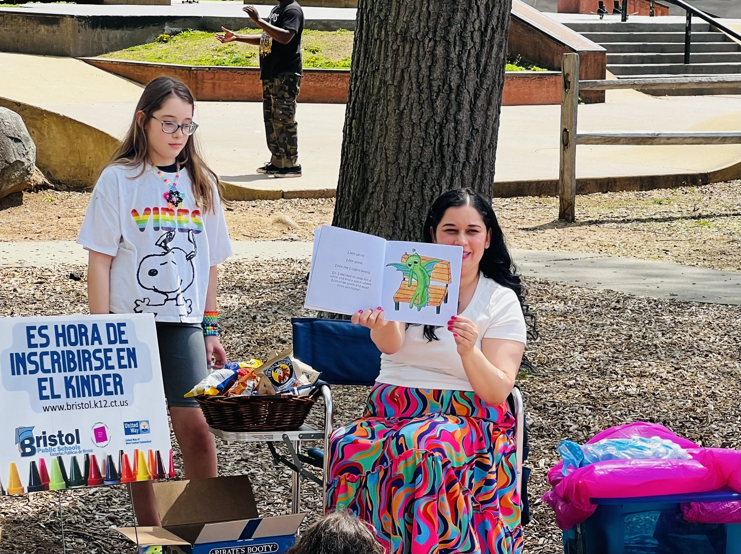 Author in the Park, 5/3/2025