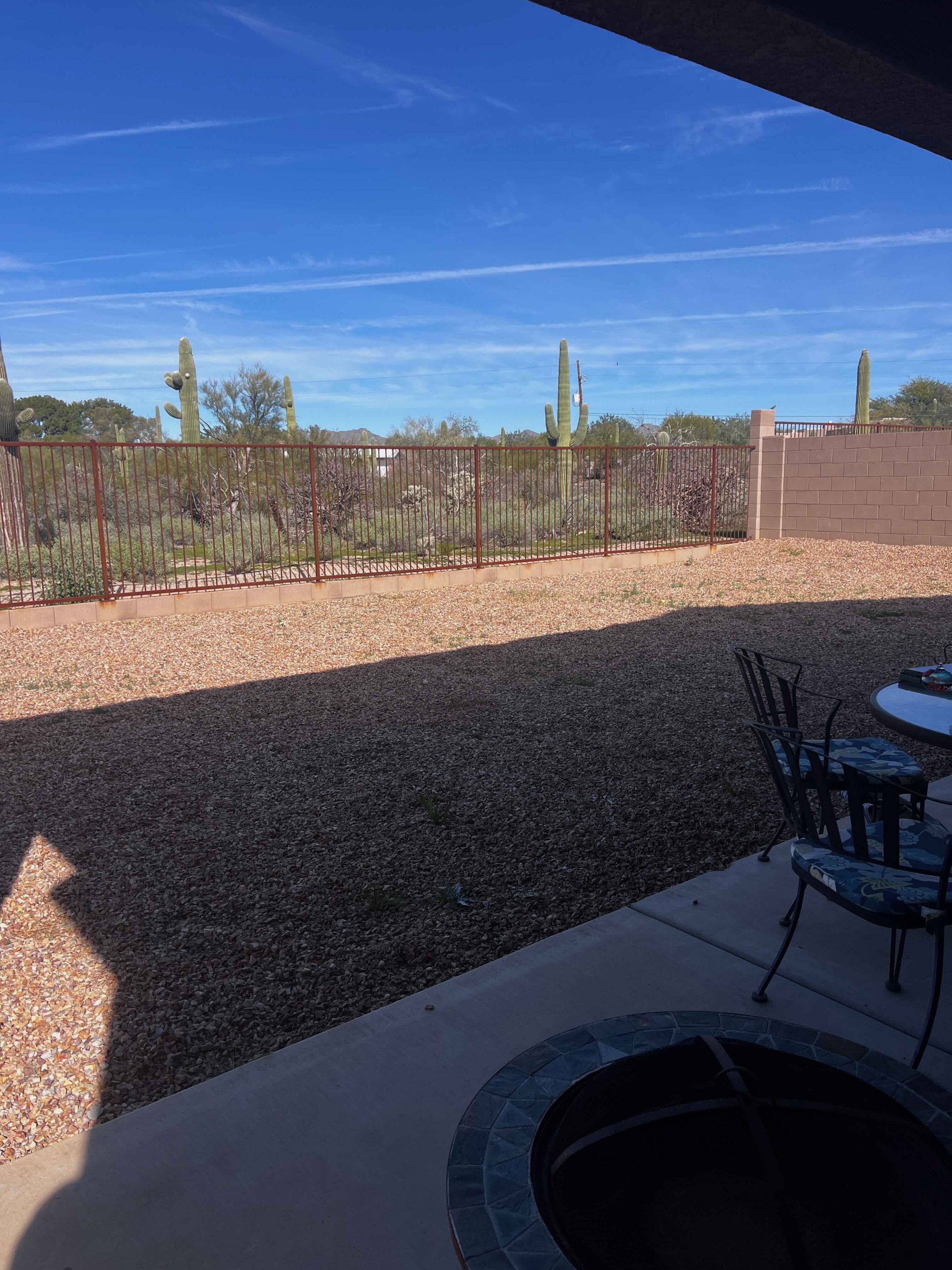 Before the Garden Installation