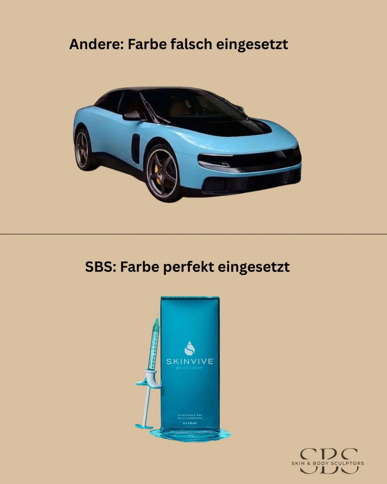 Nicht jedes Blau &uuml;berzeugt. Unseres schon. 💉

*Werbung wegen Markennennung
