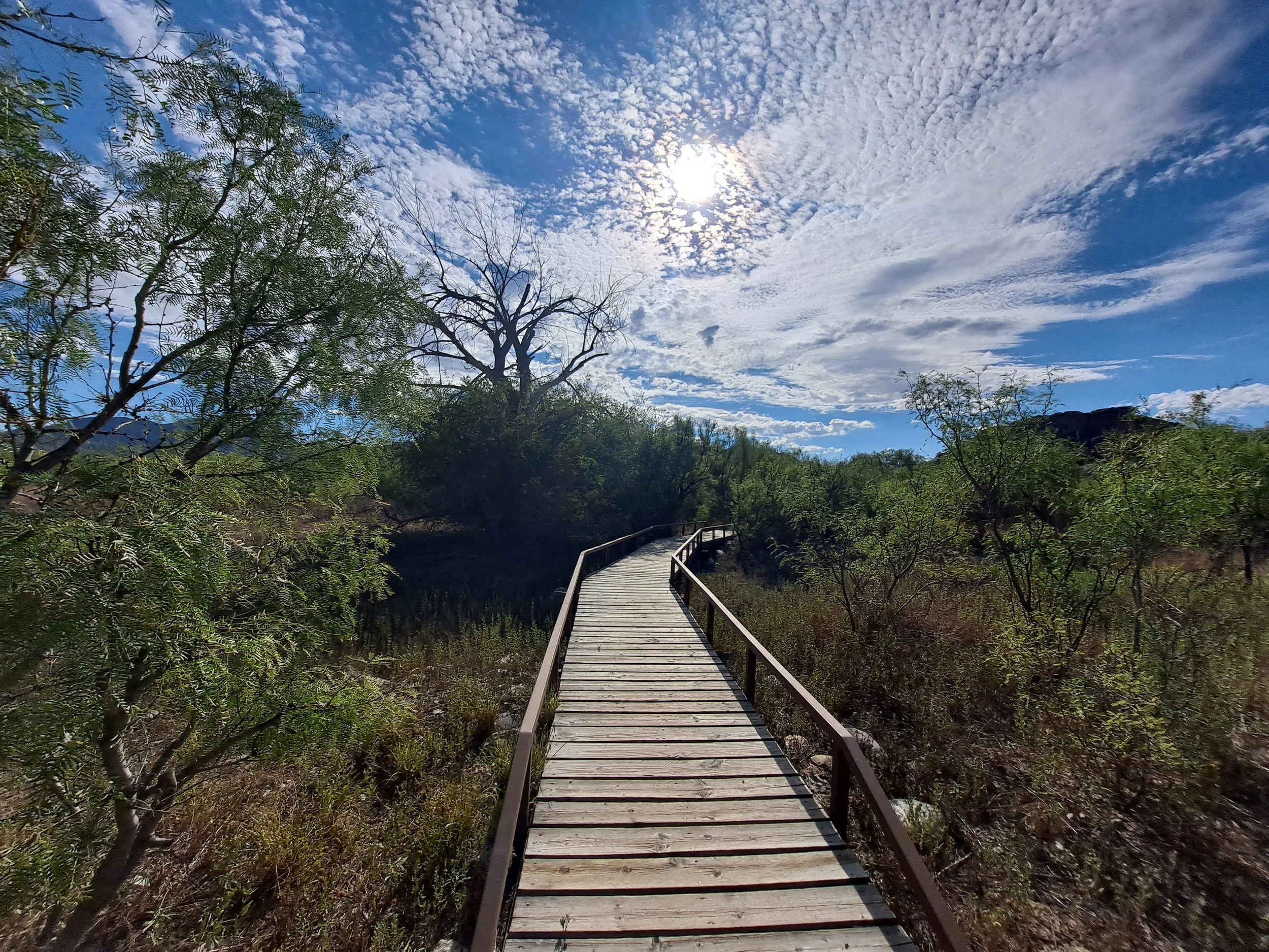 Hueco Tanks path (October 2023)