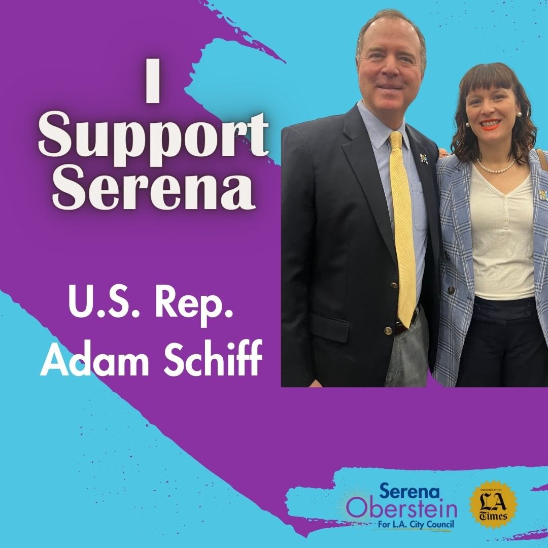 Adam Schiff is rooted in his values and knows how to take on corrupt special interests. His support for our grassroots campaign is an endorsement for our fight to flip #CD12 and stand up for ethical government.