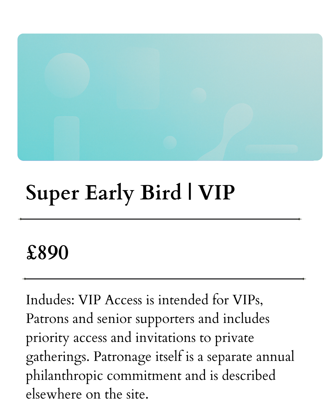 neuroMONSTER Super Early Bird VIP Ticket