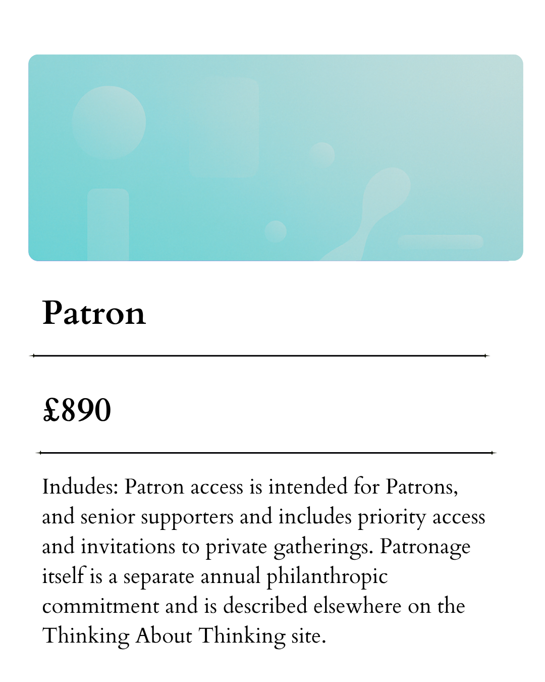 neuroMONSTER Patron Ticket