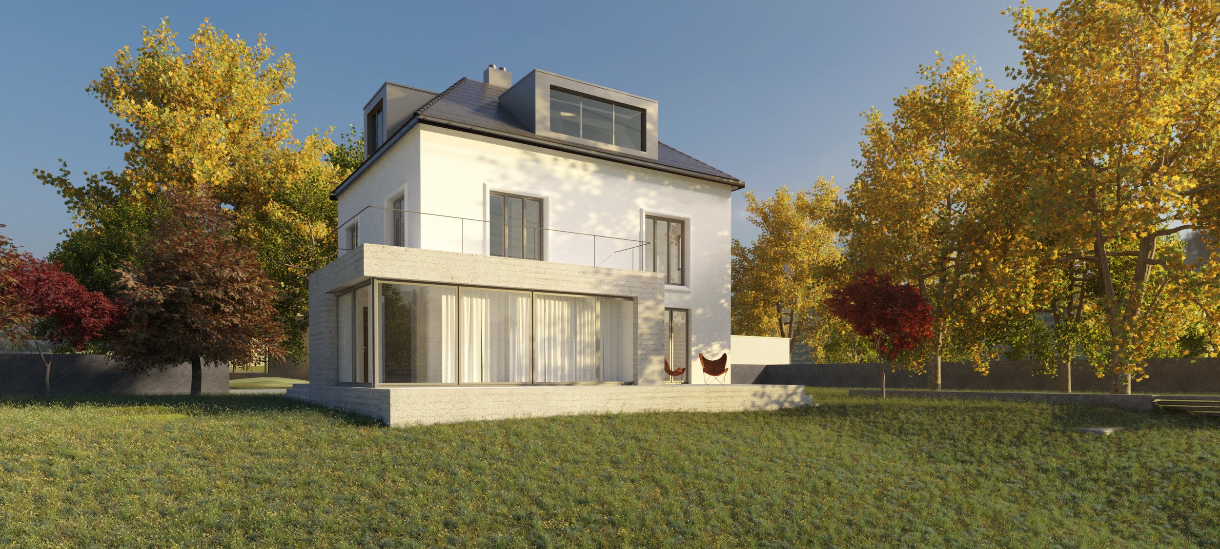 BUC / Erweiterung und Renovierung einer Villa