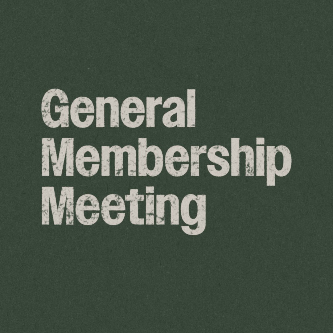 General Membership Meeting