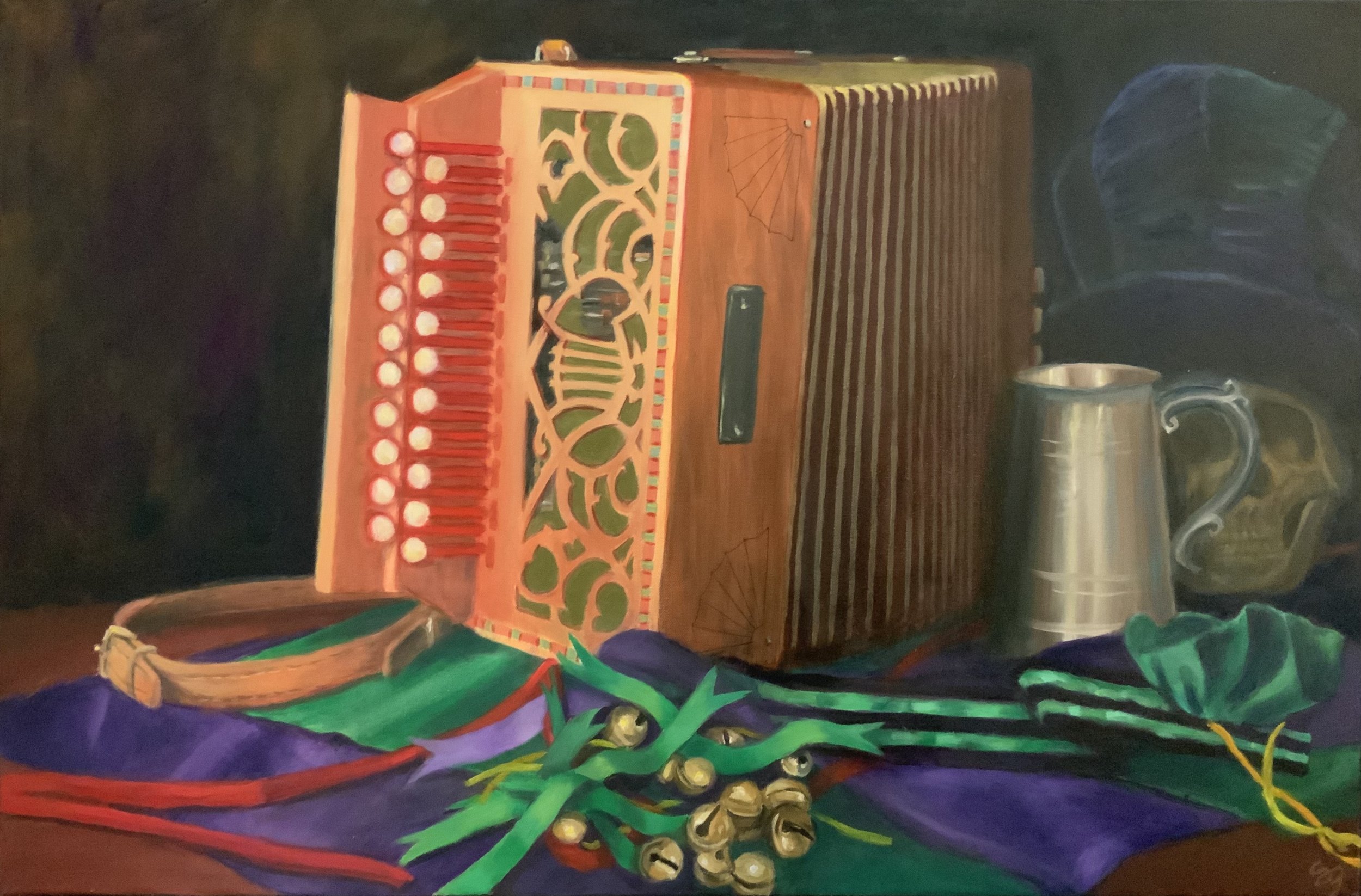 Seattle Morris Kit - 24x36 - Oil on canvas