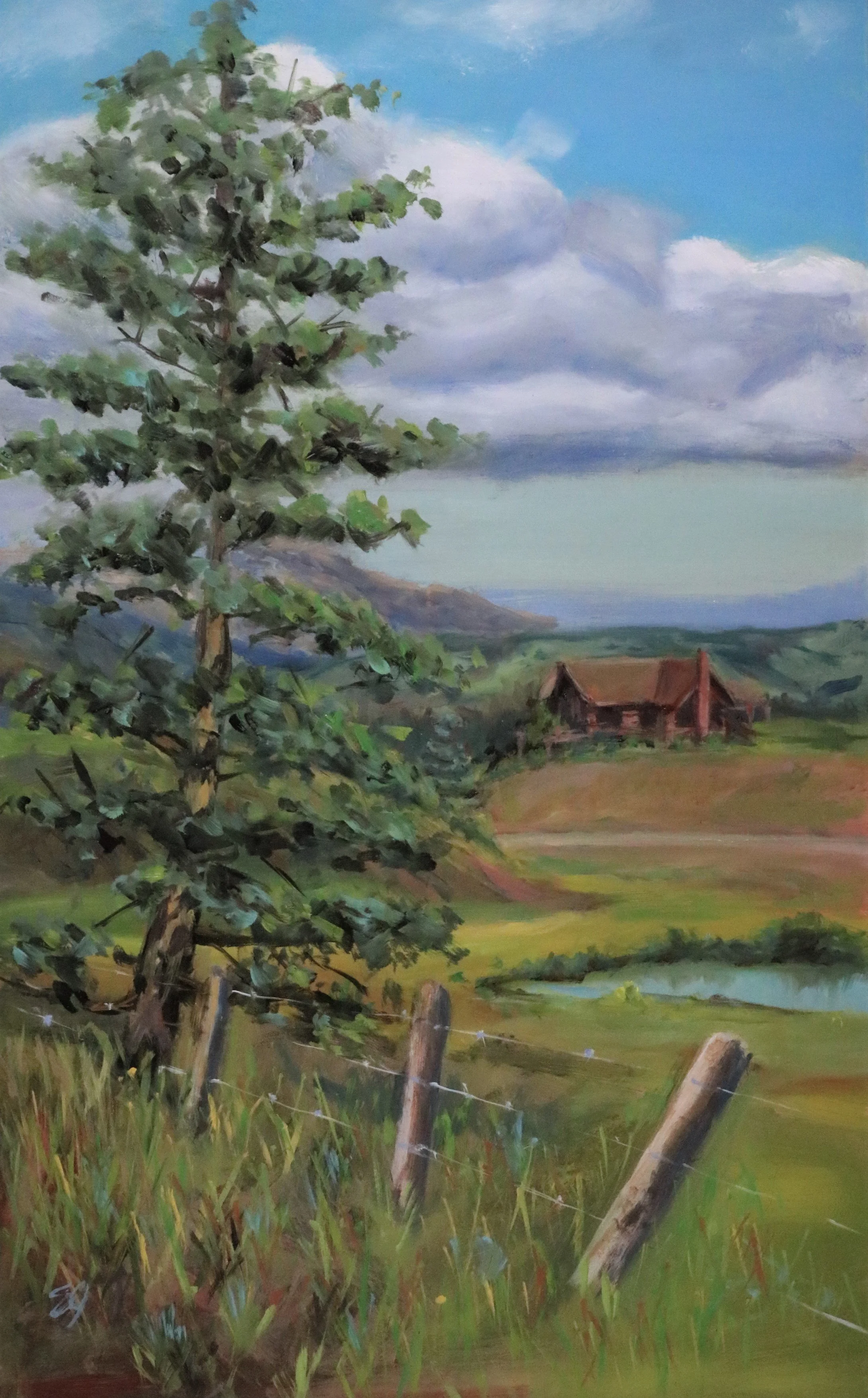 Colorado High Country - 26x16 - oil on panel