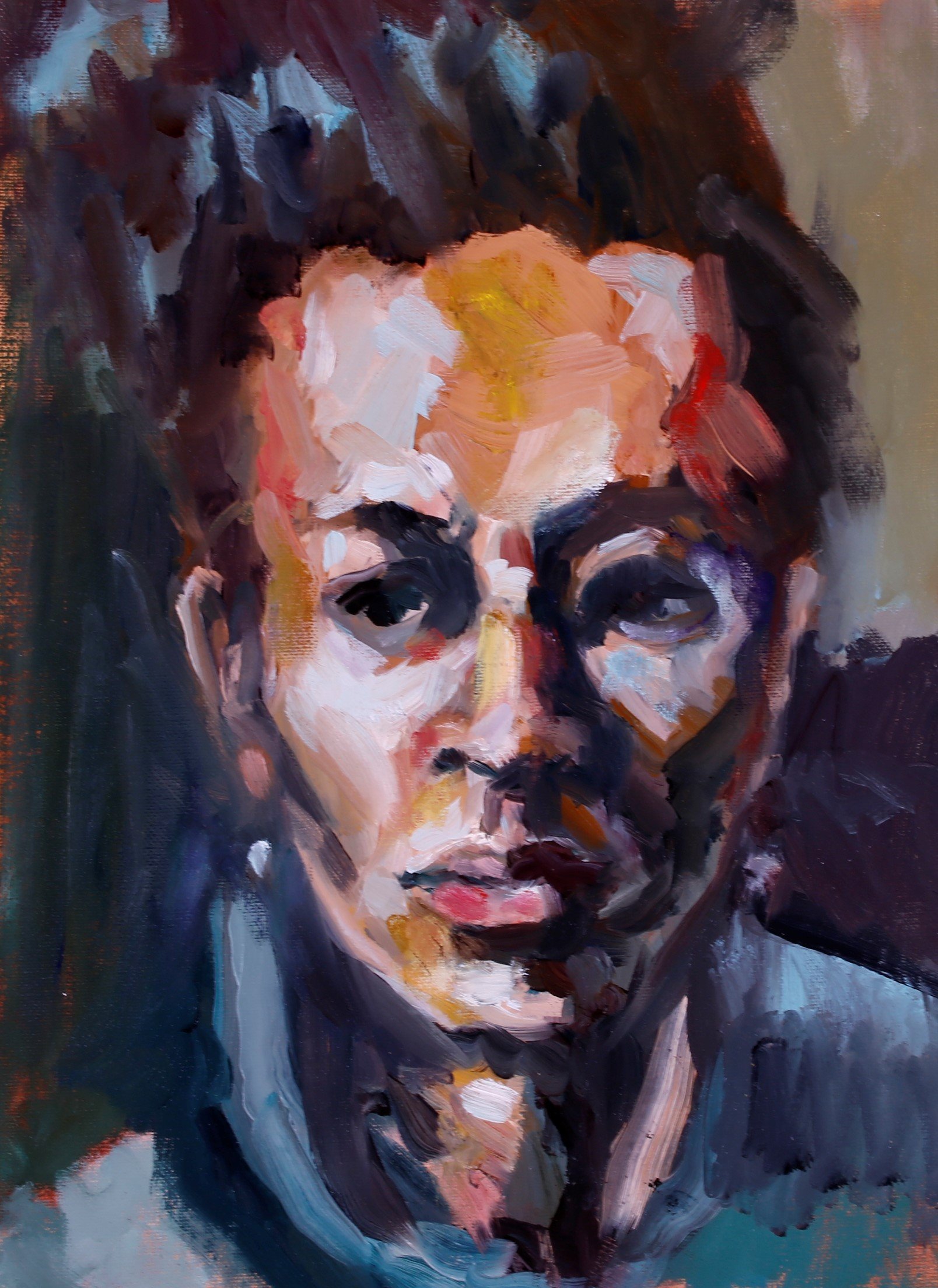 Portrait - 16x12 - Oil on Canvas panel - Sold