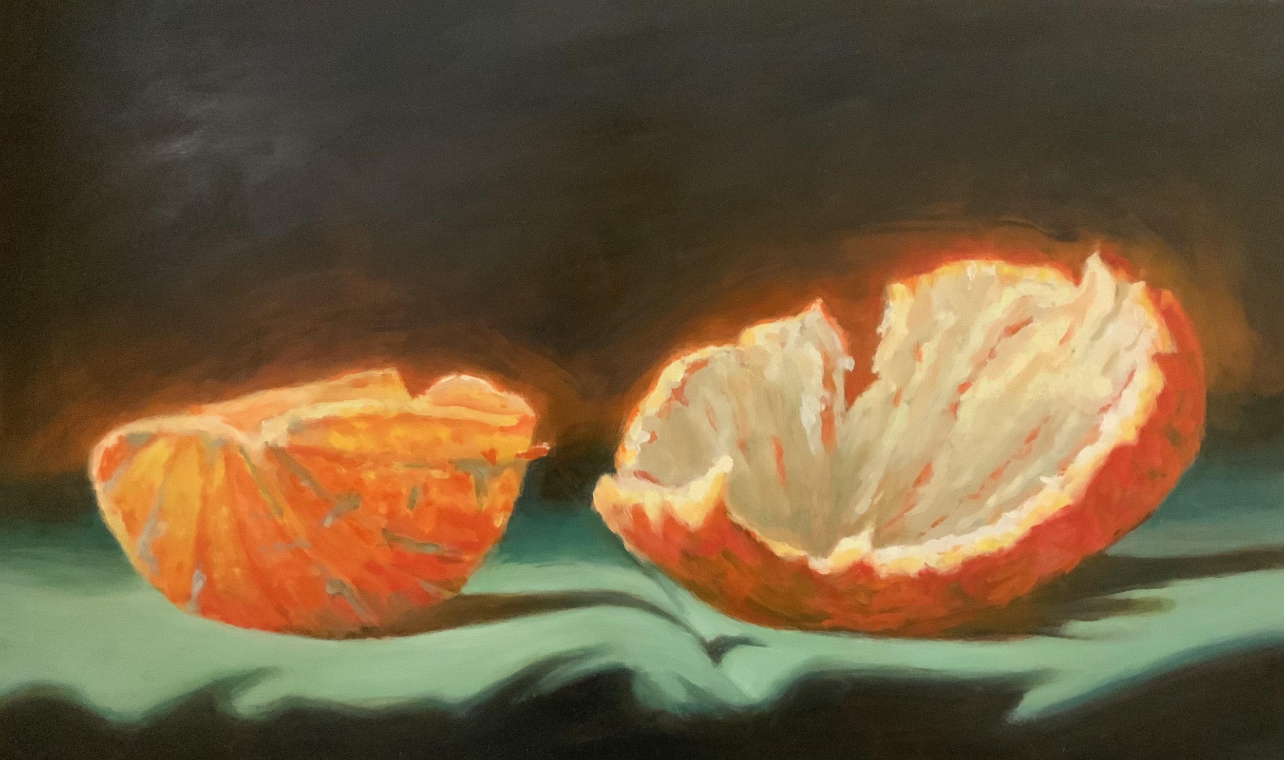 Orange Collins - 16x20 - Oil on panel