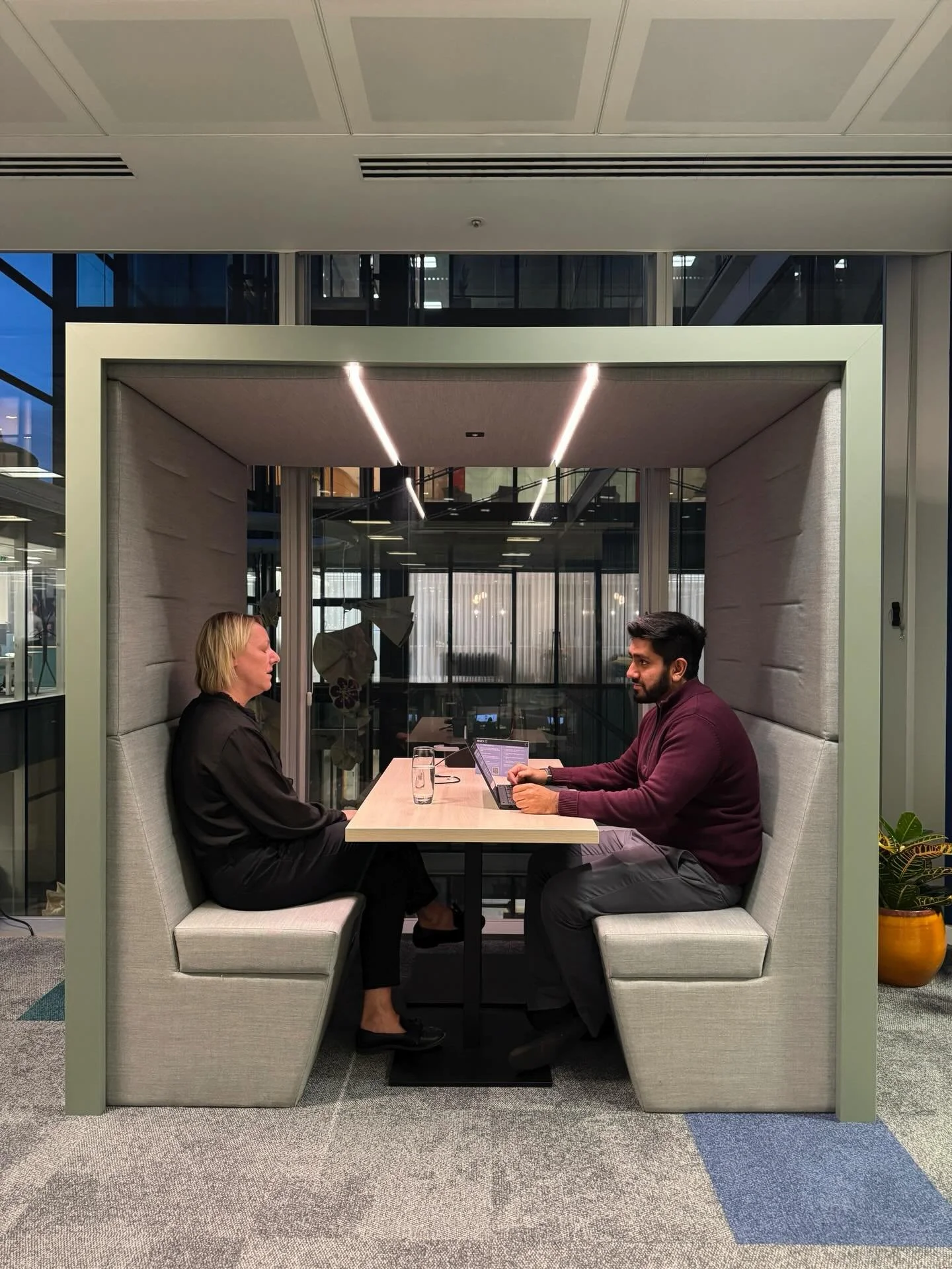 We&rsquo;re excited to share a first look at initial mock-ups for our MSCI London office project! 

Integral to our design research process is the conversation between the user and space. By testing furniture, fixtures, and finishes in close collabor