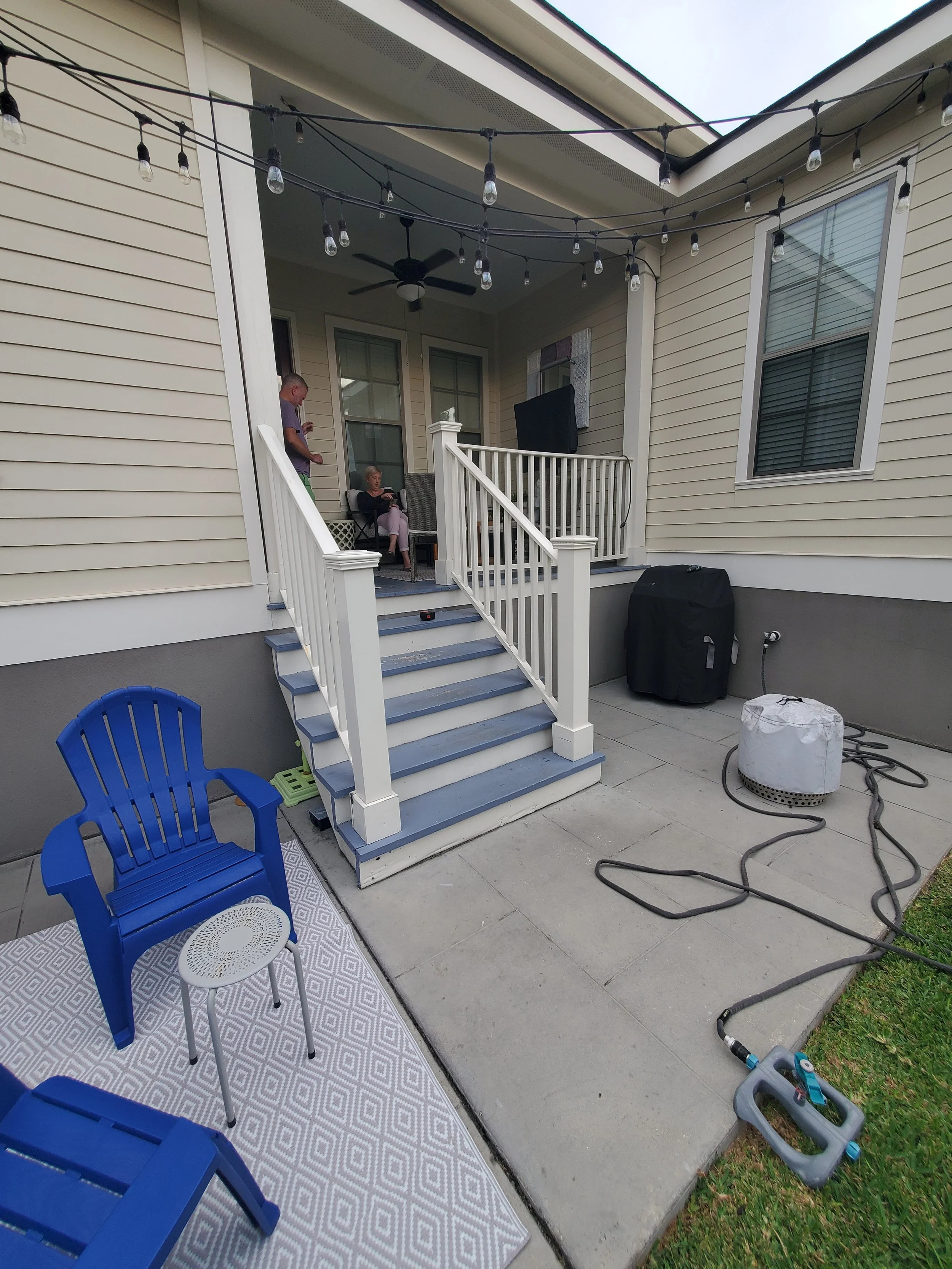 Composite Front Porch & Back Deck