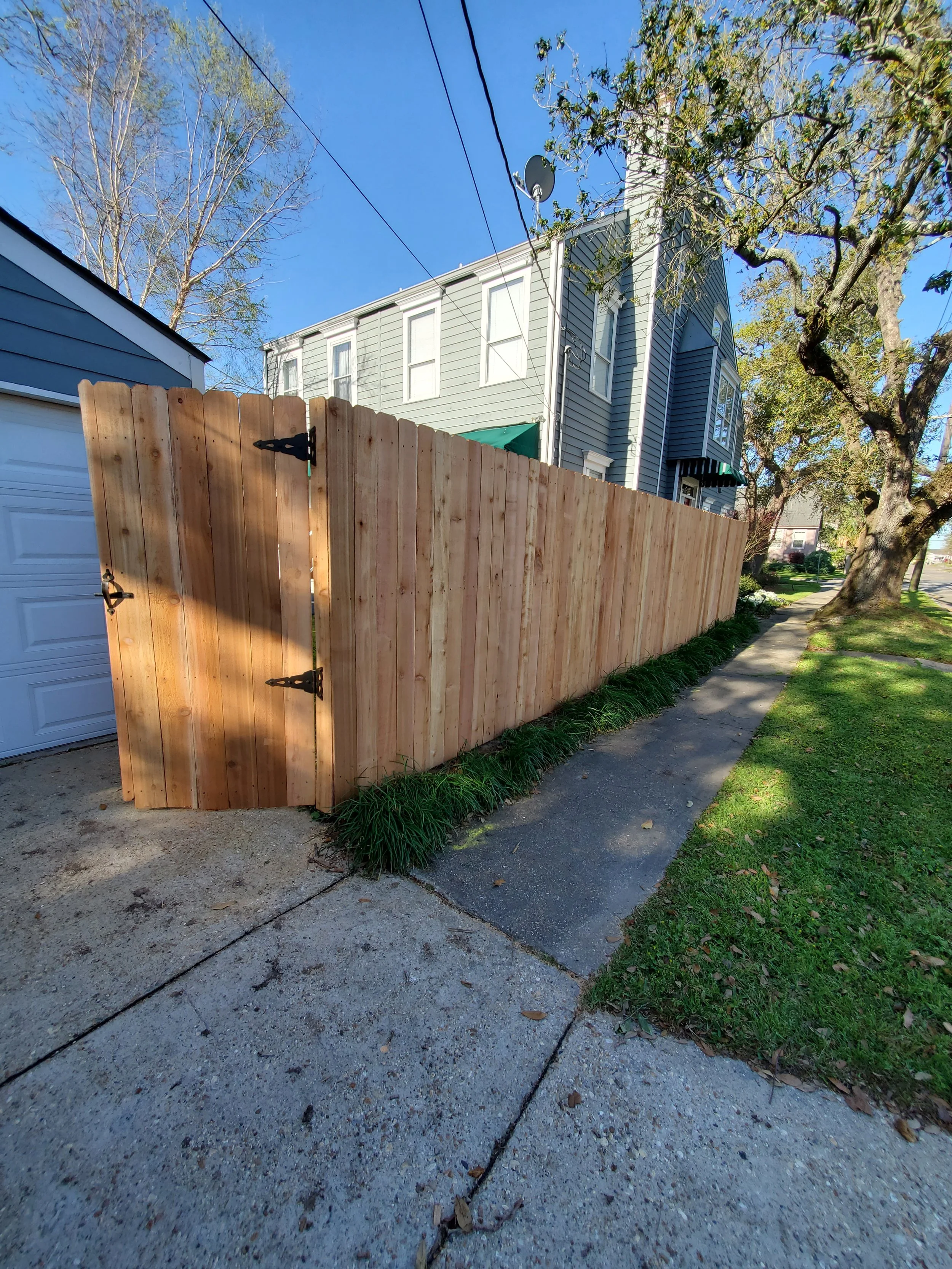 Western Red Cedar Fence