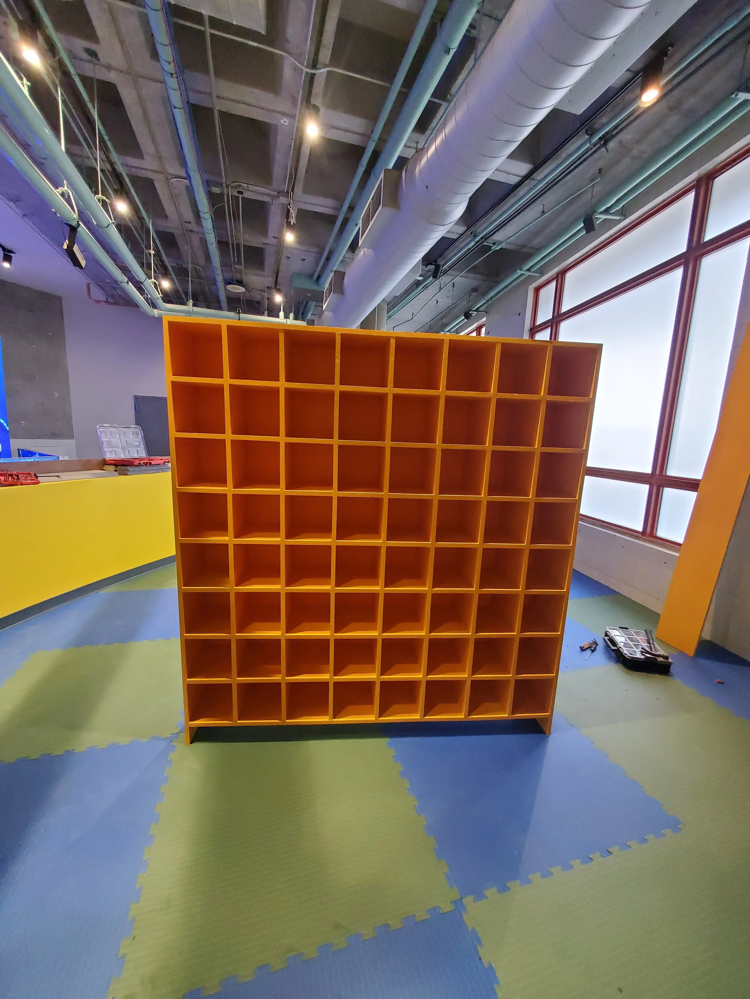 Audubon Aquarium — Custom Cubby Fabrication & Installation