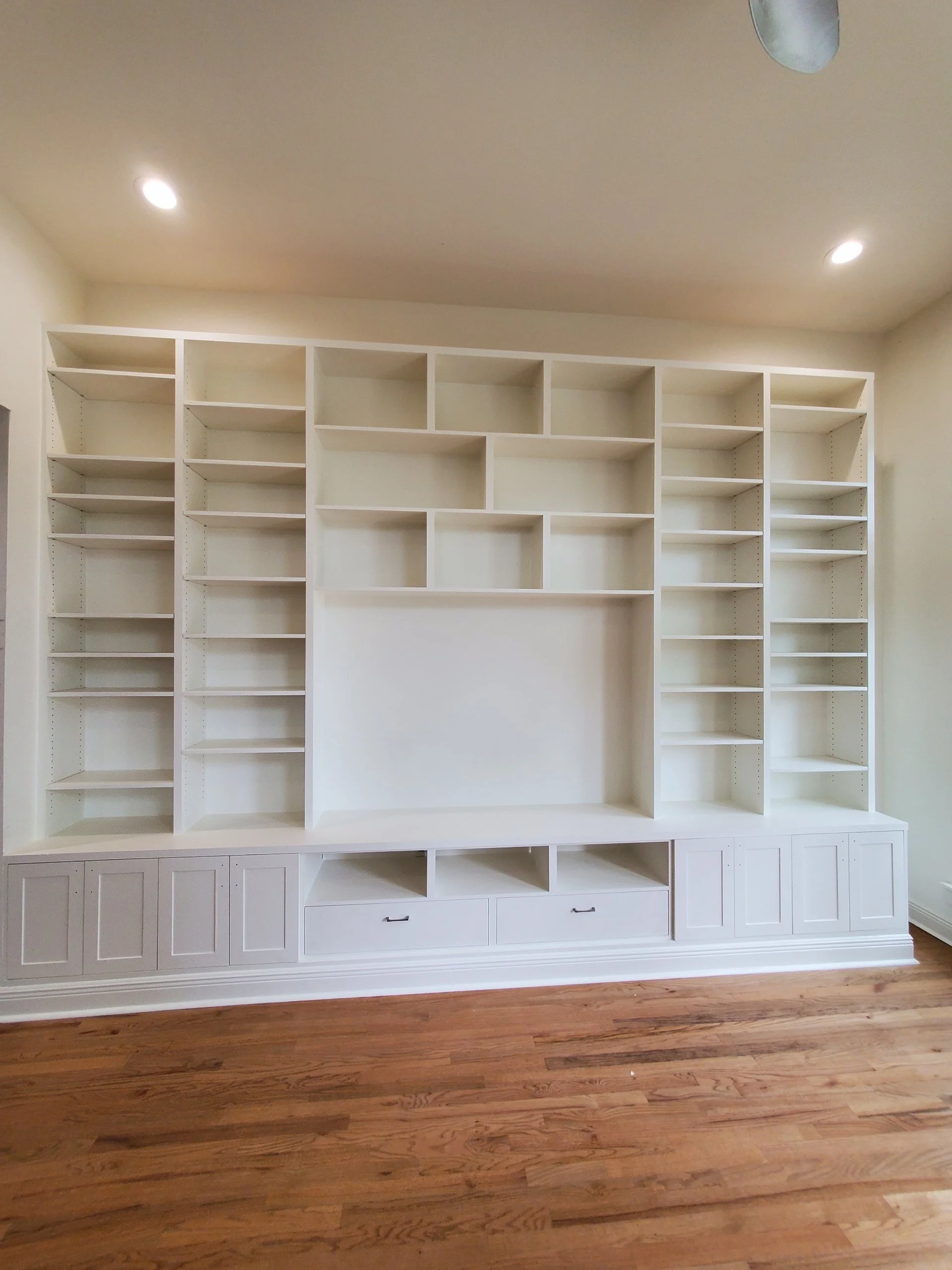 Custom Storage & Entertainment Built-Ins