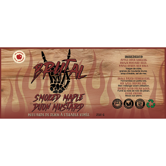 Applewood Smoked Maple Dijon 250 g