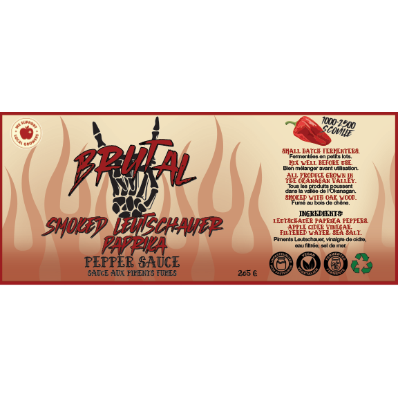 Oak Smoked Leutschauer Paprika Sauce 250 g