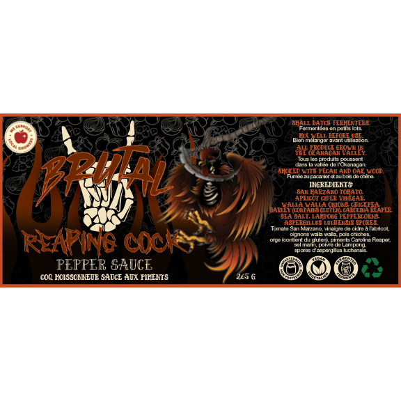 Reaping Cock Pepper Sauce 250 g