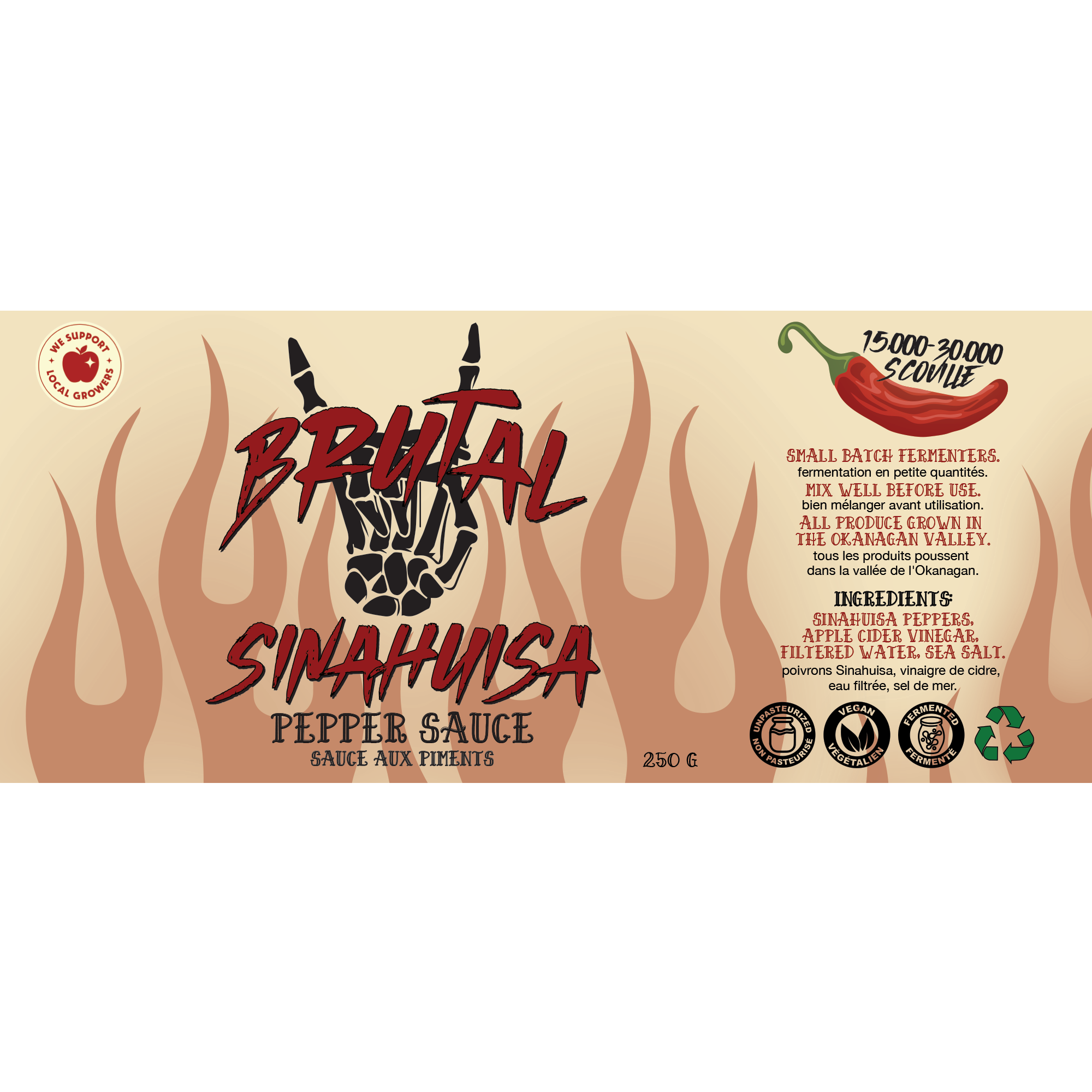 Sinahuisa Pepper Sauce 250 g