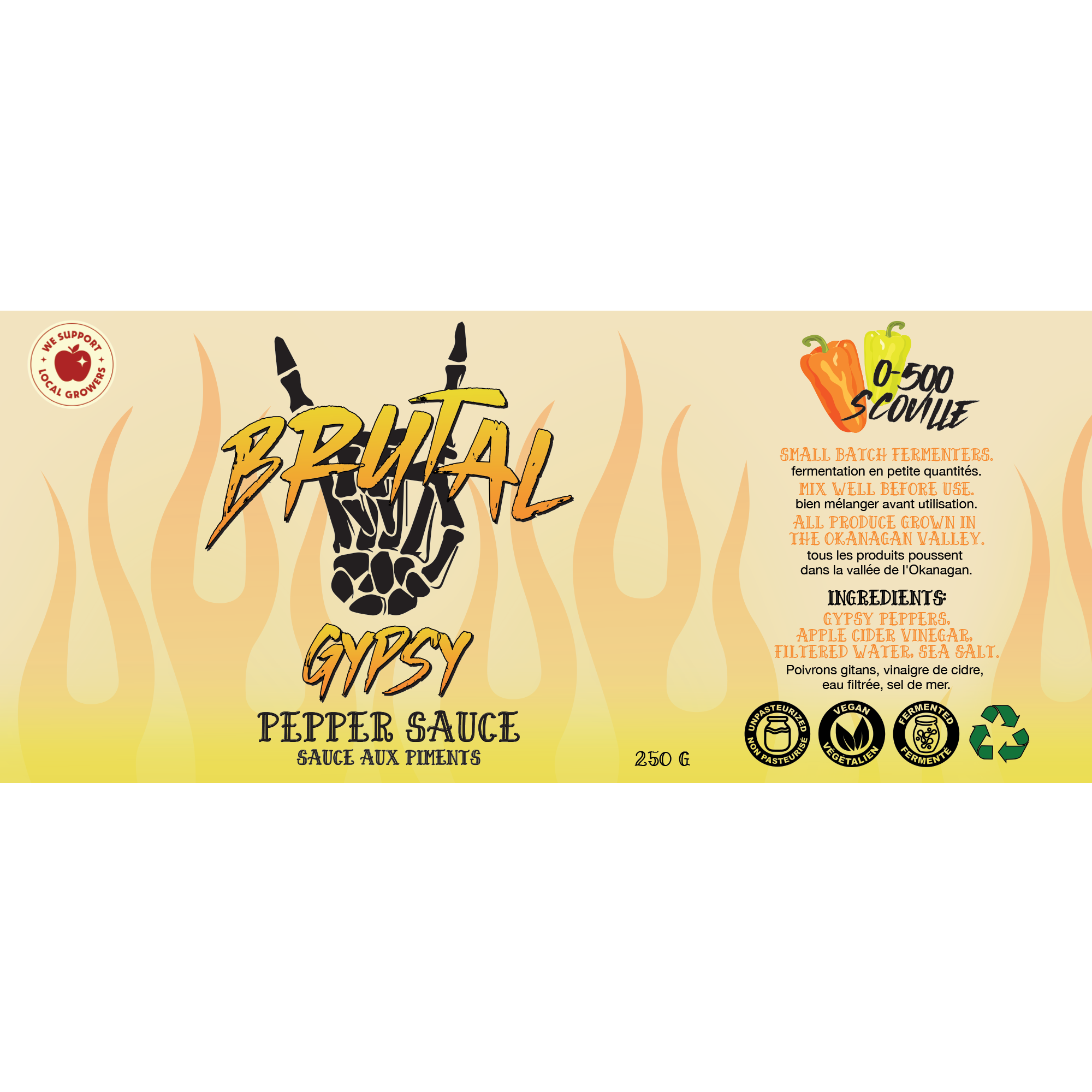 Gypsy Pepper Sauce 250 g