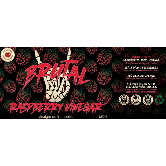 Okanagan Raspberry Vinegar 250 g
