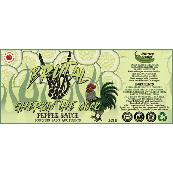 Gherkin the Cock Pepper Sauce 250 g