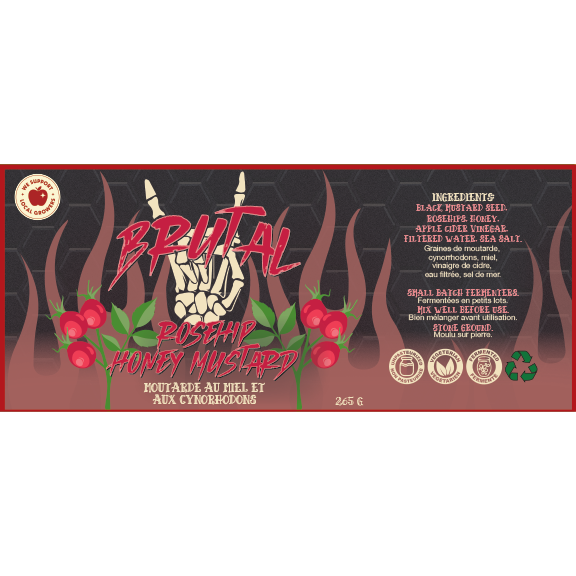 Rosehip Honey Mustard 250 g