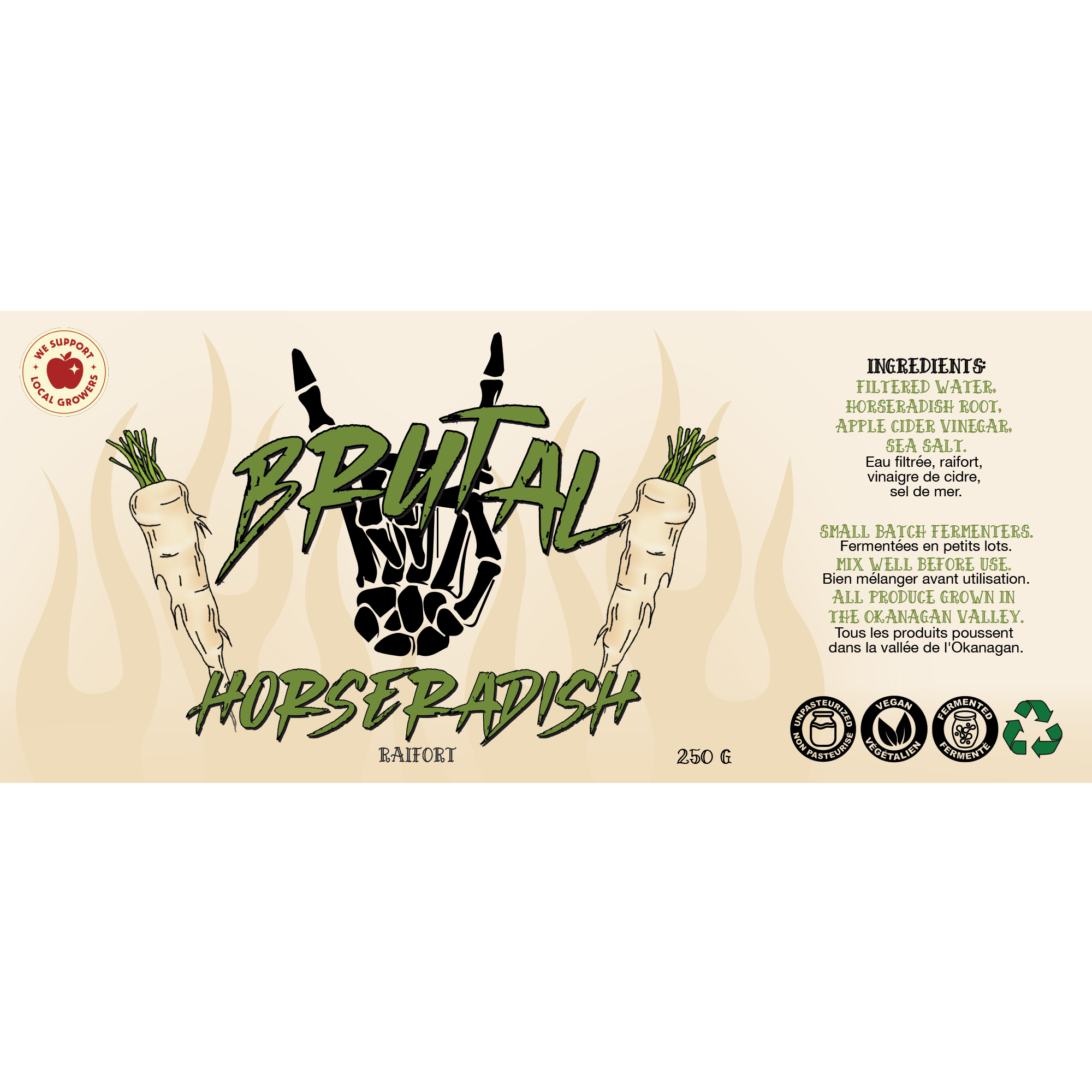 Fermented Horseradish 250 g