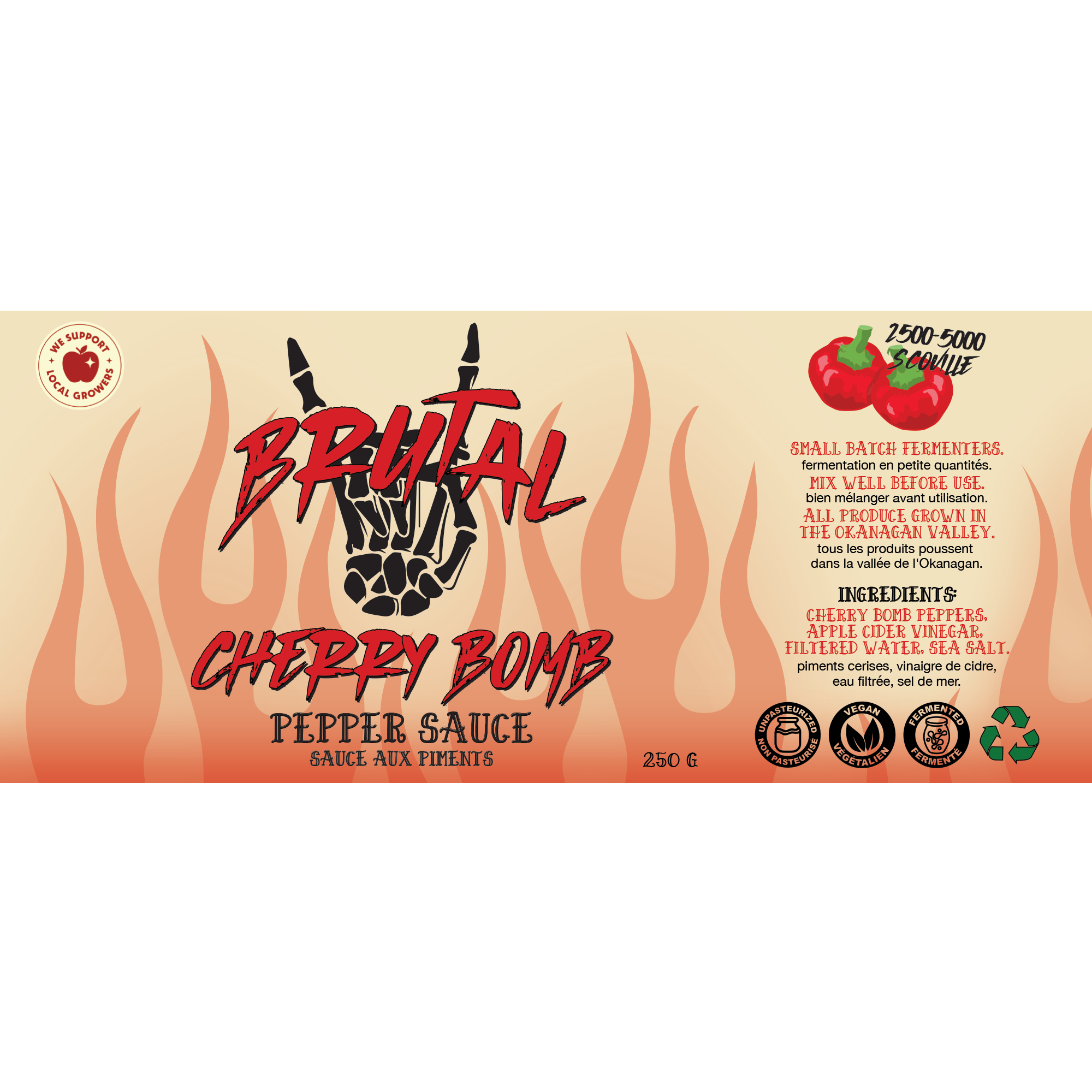 Cherry Bomb Pepper Sauce 250 g