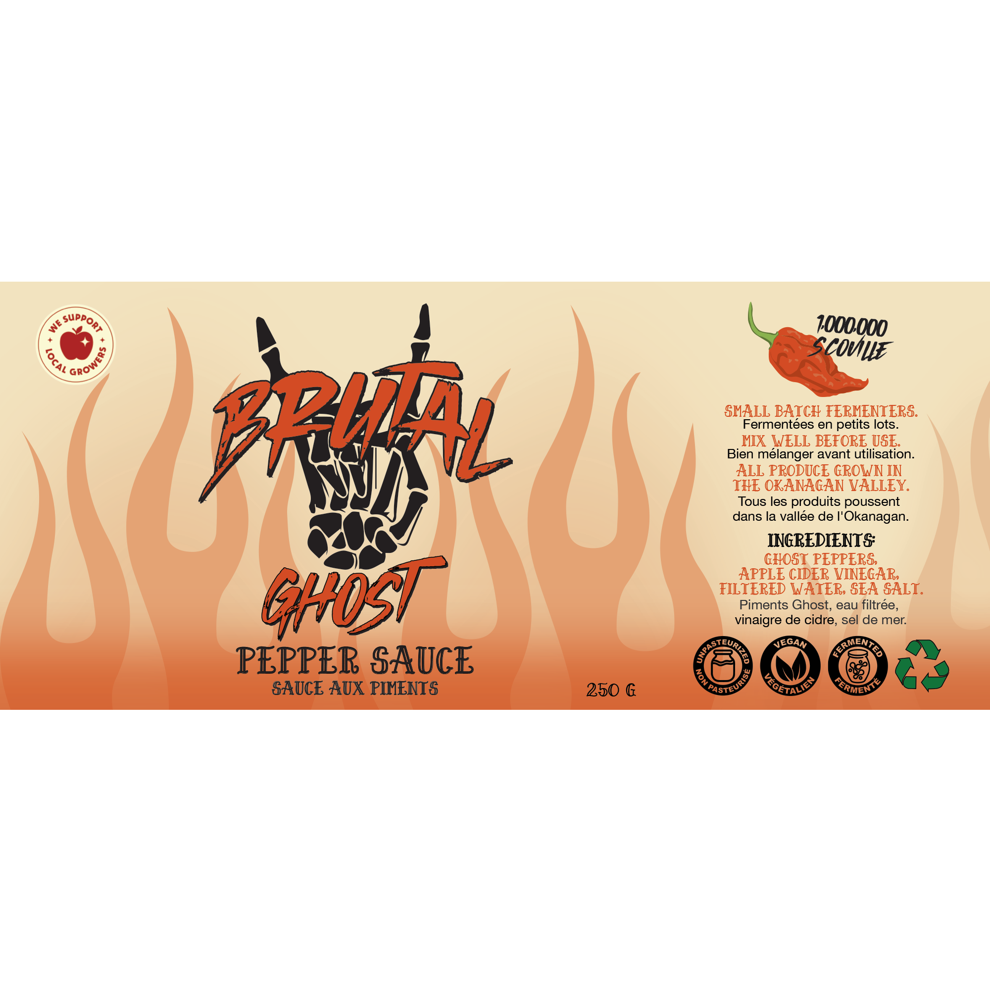 Ghost Pepper Sauce 250 g