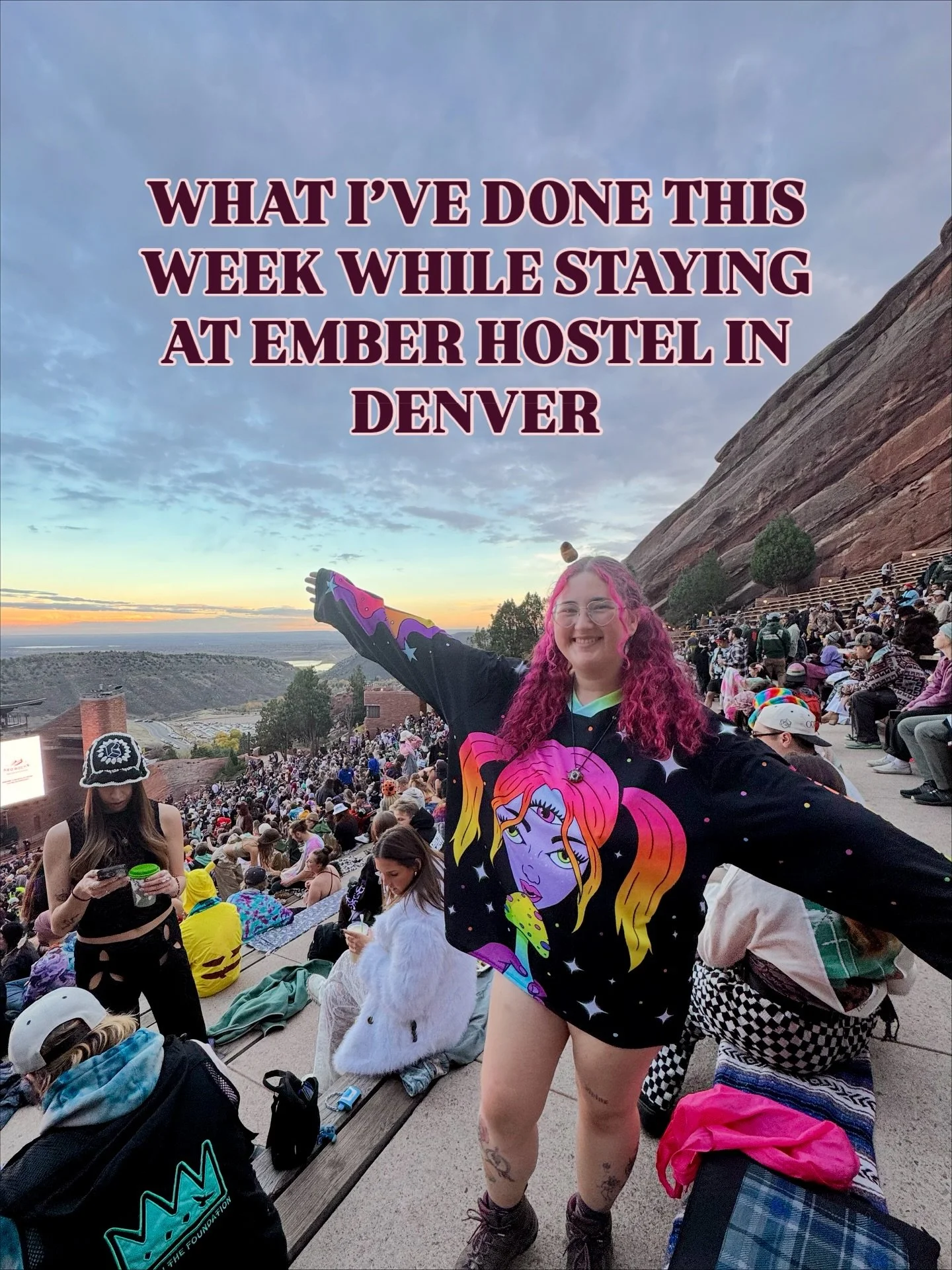 Never a dull moment in Denver 🩷