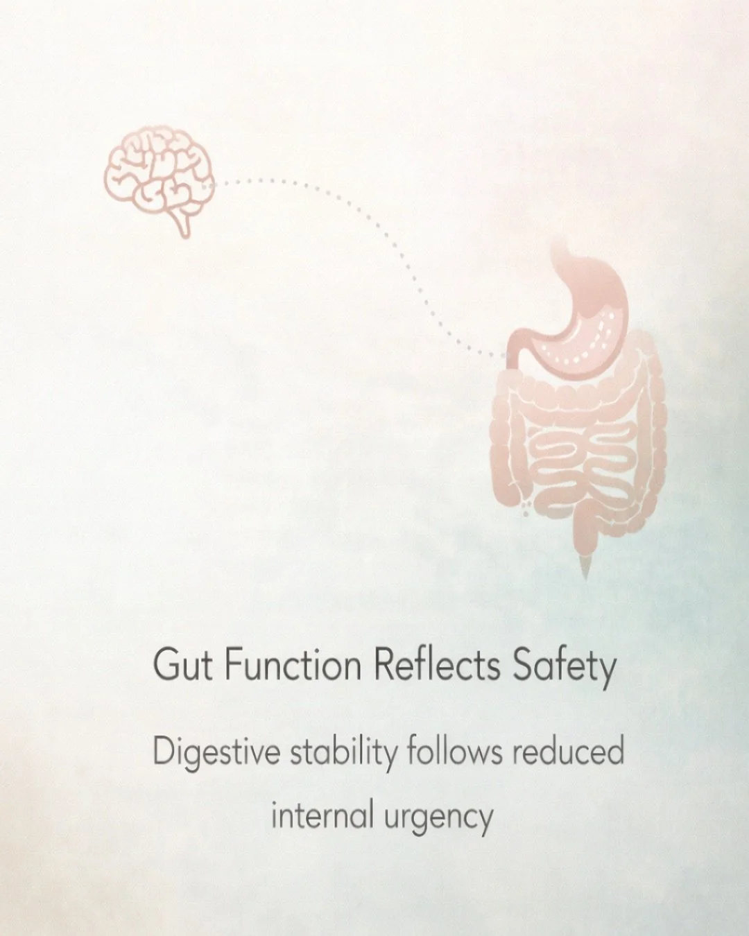 Gut healing often follows nervous system settling.

When the body isn&rsquo;t rushed, digestion improves.
Absorption stabilizes.
Symptoms soften.

This is why gentleness often works better than restriction.

Share this with someone frustrated by gut 