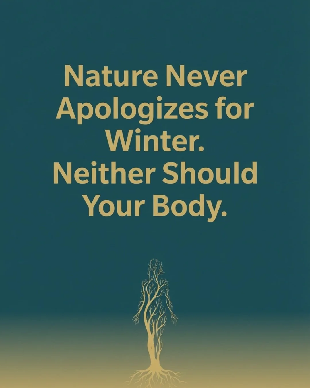 I spent years apologizing for my winter. I did not know I was supposed to be growing roots. In my 15 years working with midlife women, the most common wound I see is not a hormone imbalance. It is the shame of slowing down. Your body is not malfuncti