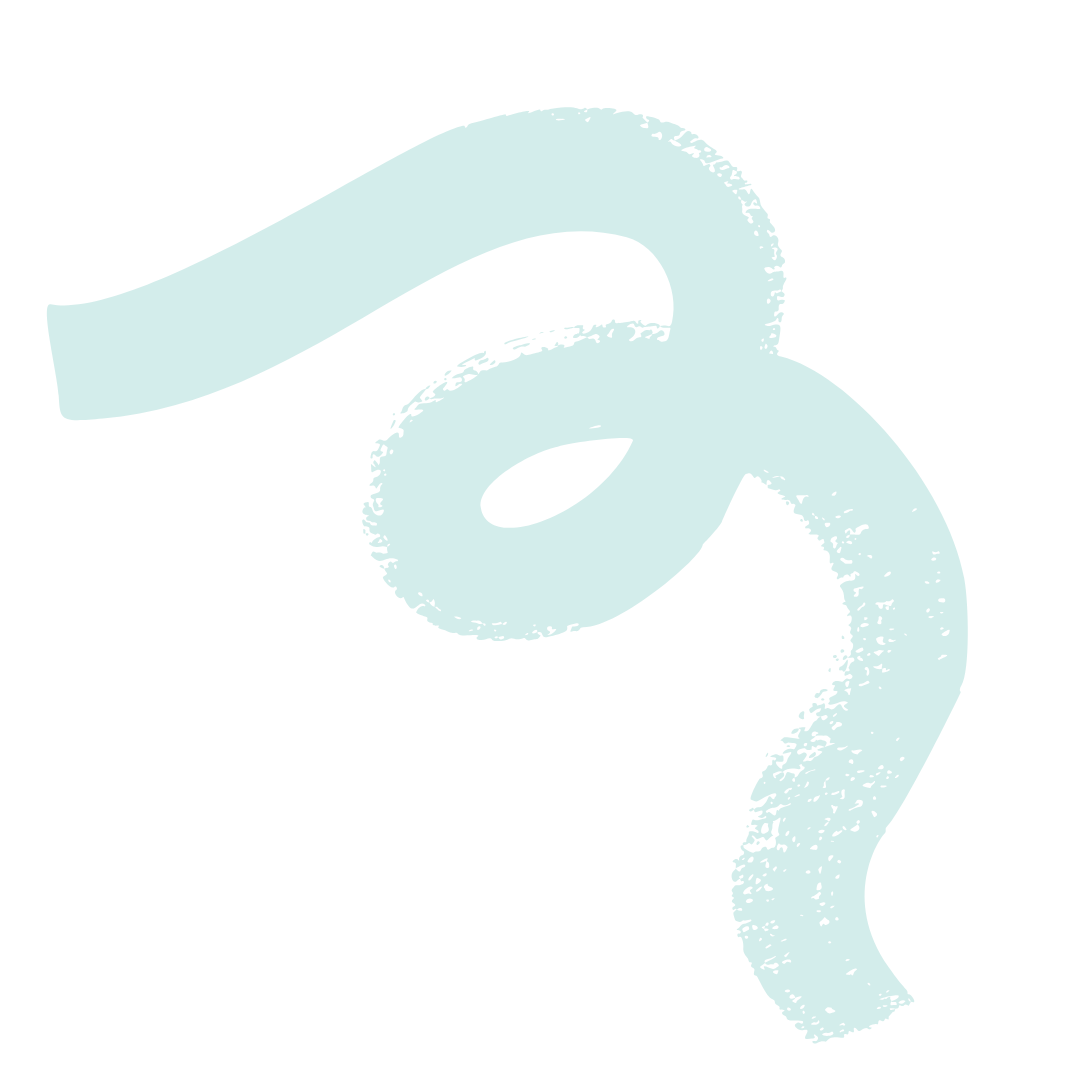 Light blue question mark on black background.