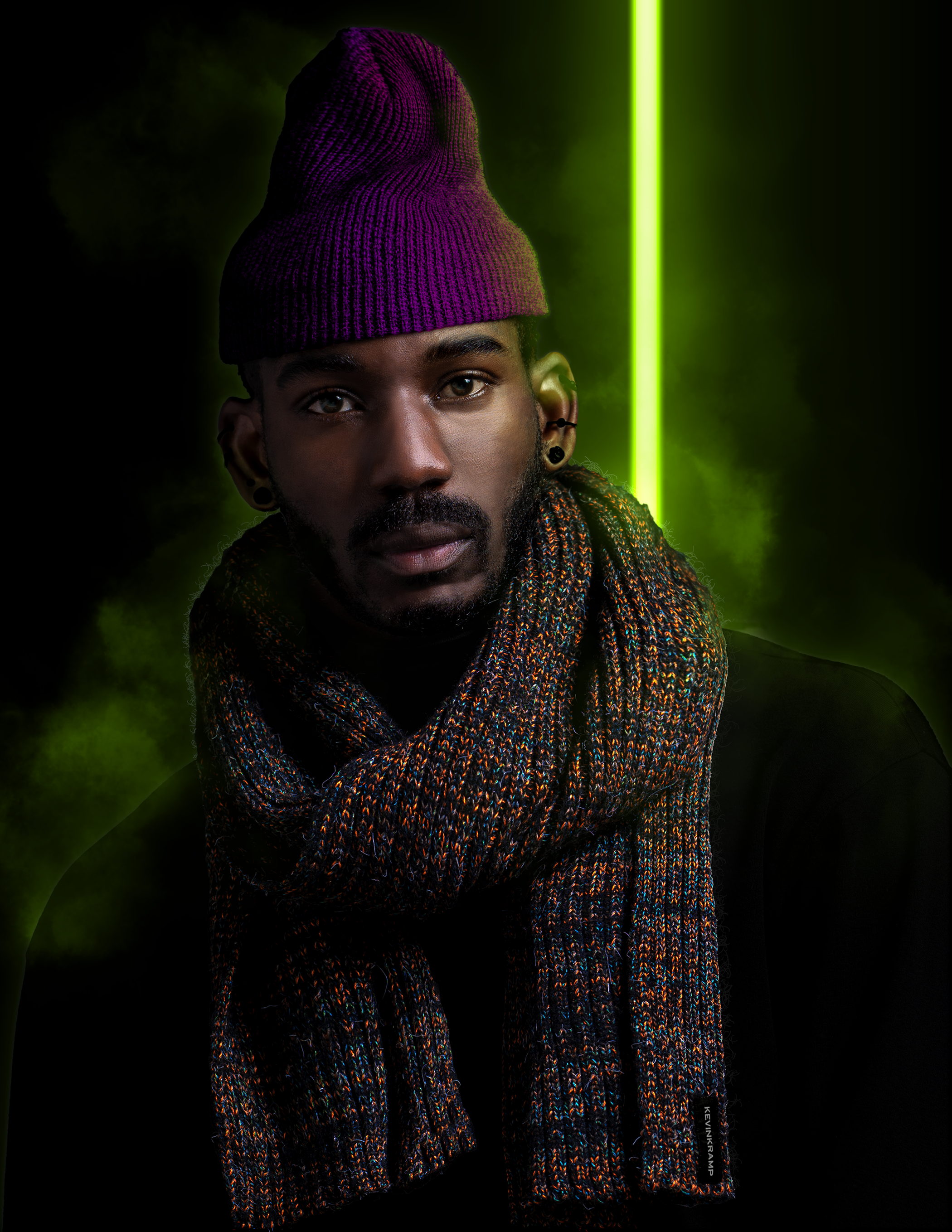 Oshane Orange Green scarf 7x9 res300.png