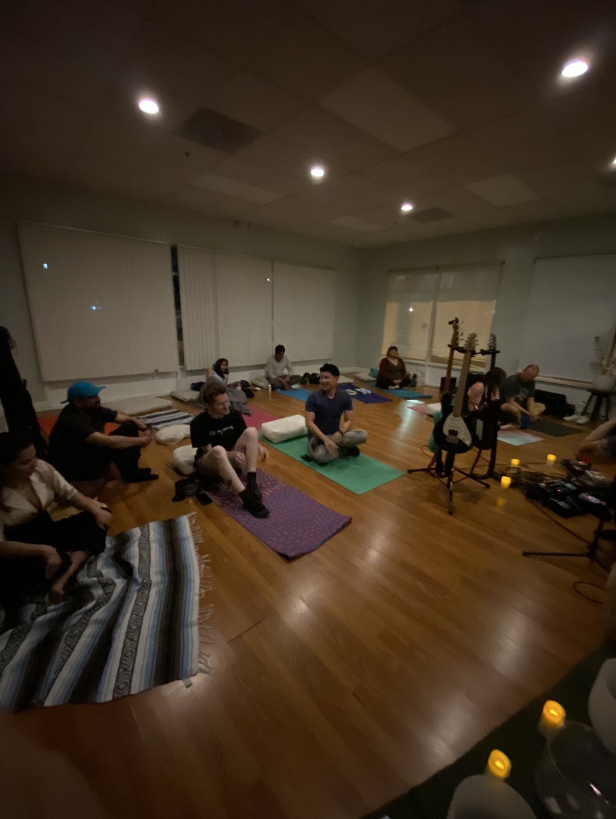 Image 6 - Sound Bath Open Mic - May 27, 2023 - Jiaren Yoga Studio - Santa Clara, Ca
Lead sound bath meditation for songwriters and host open mic