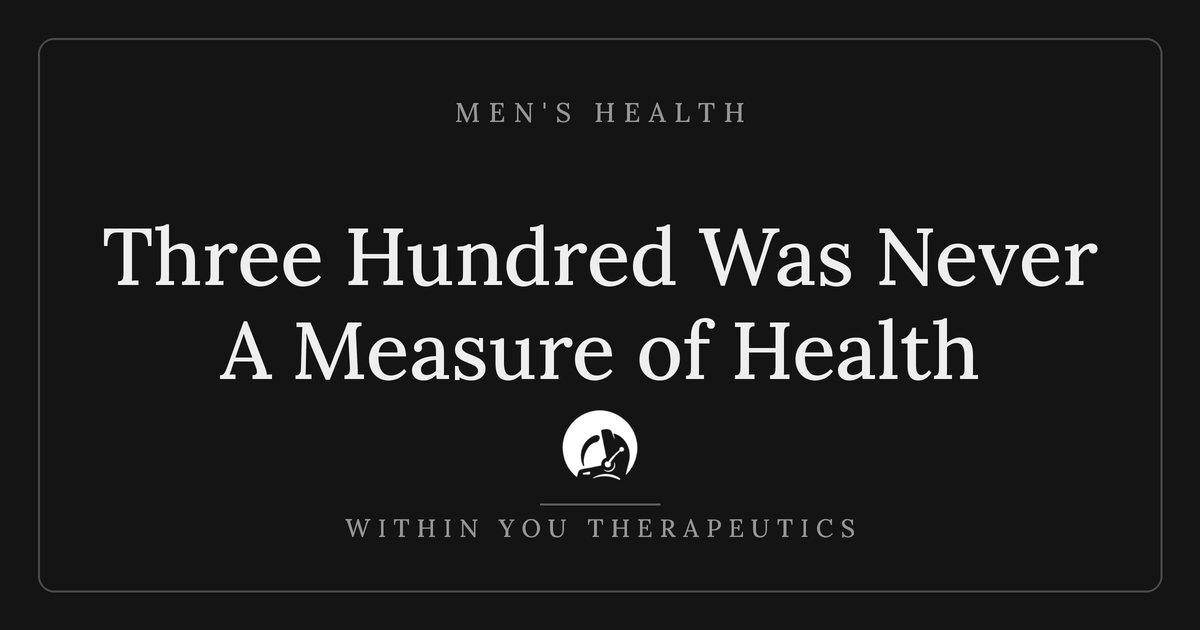 Normal Testosterone for Your Age: What the Number Means