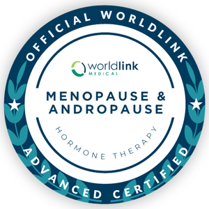 WorldLink Menopause and Andropause Certification seal